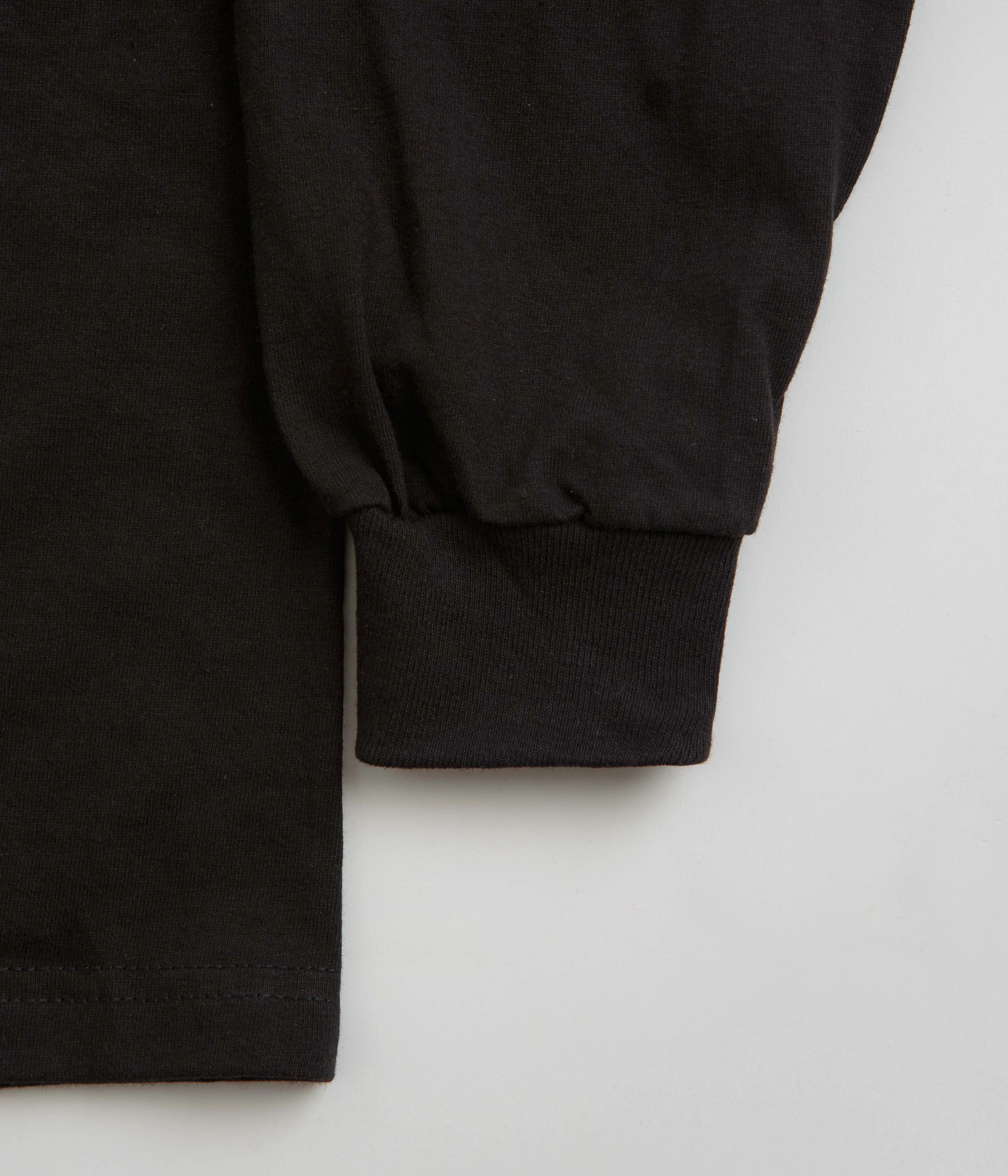 Frog Broken Glasses Long Sleeve T-Shirt - Black fashionability Club Event