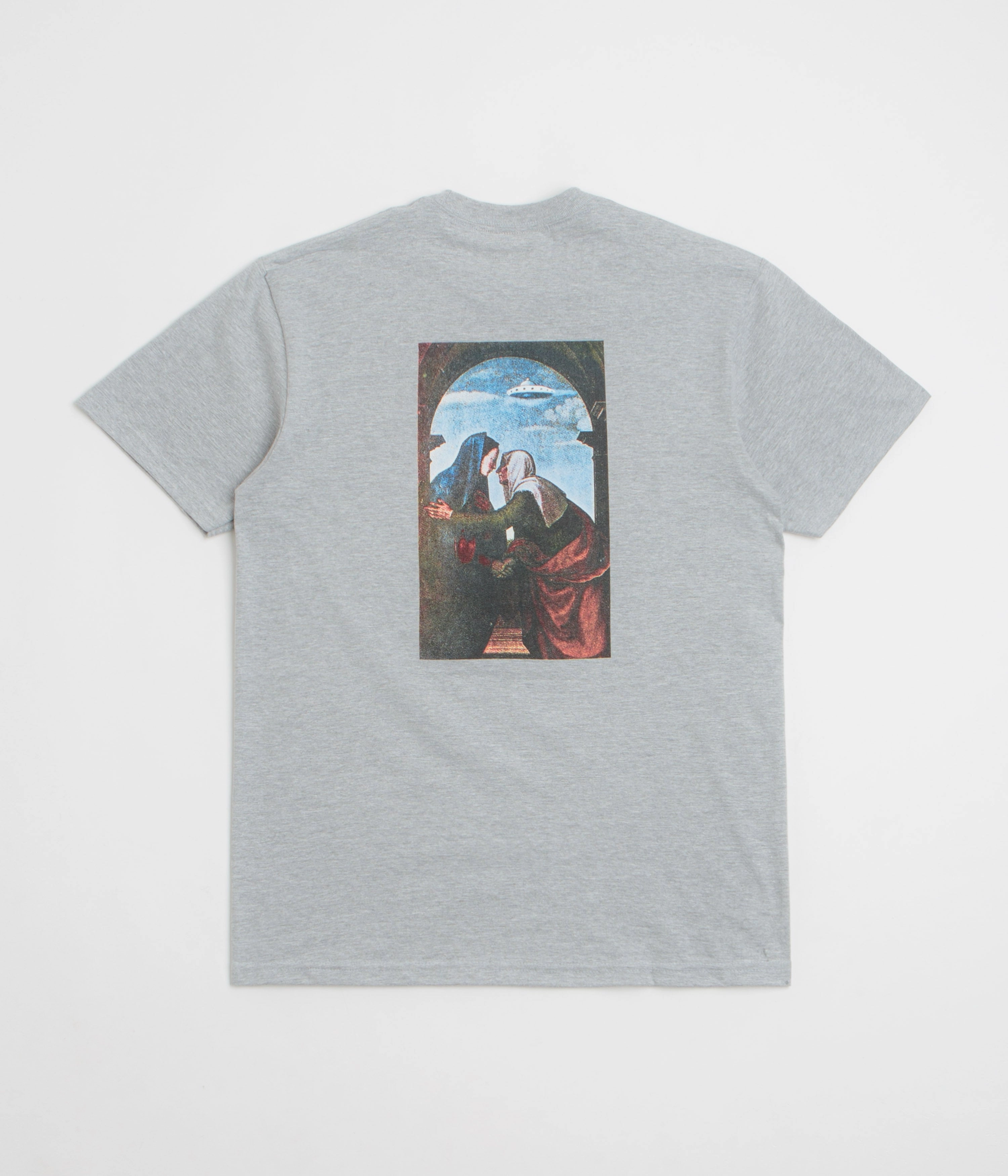 Fucking Awesome Believe T-Shirt - Grey Heather Party