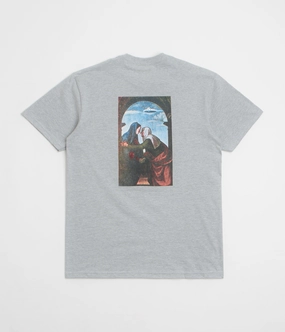 Fucking Awesome Believe T-Shirt - Grey Heather Party