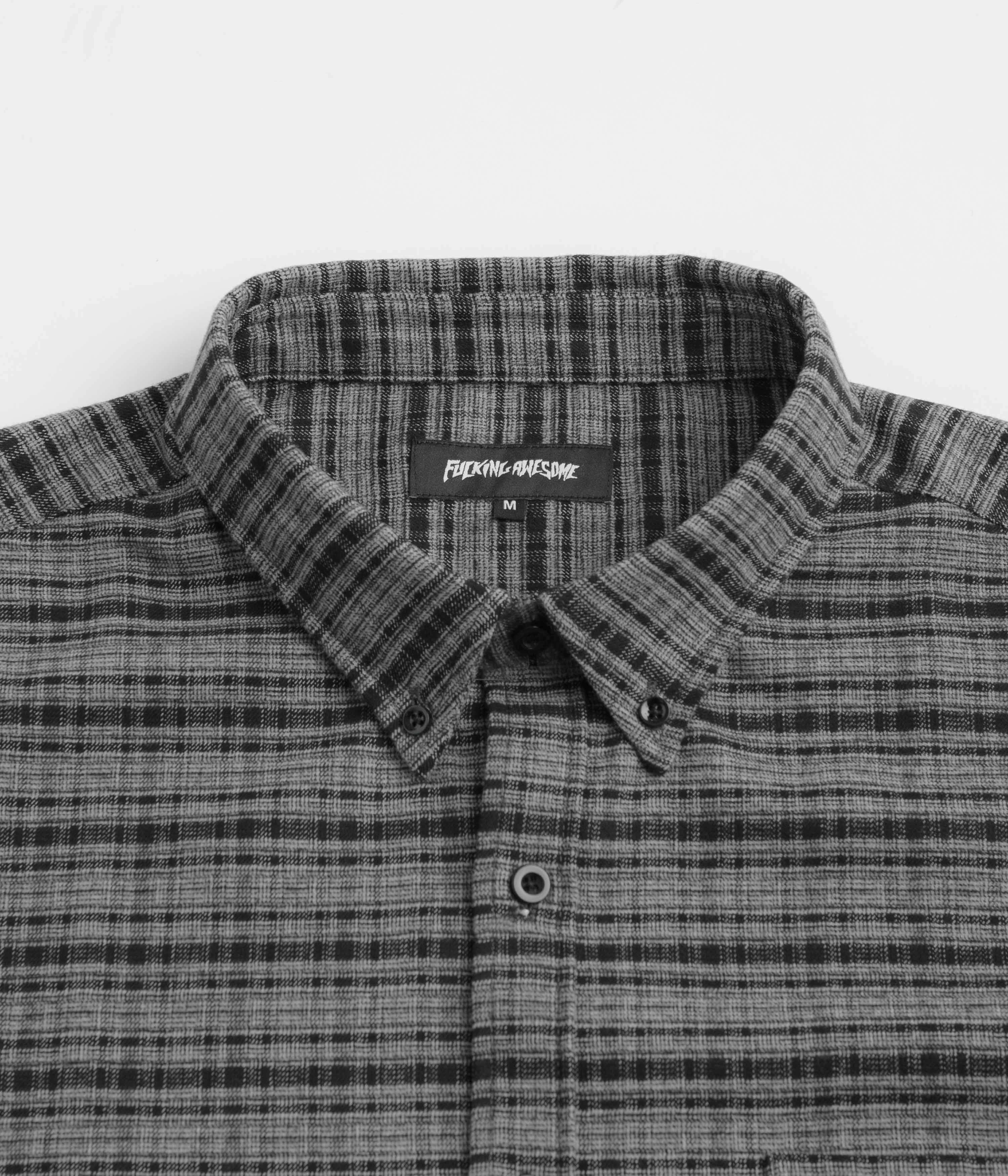 Fucking Awesome Blake's Short Sleeve Shirt - Grey Layering Essential