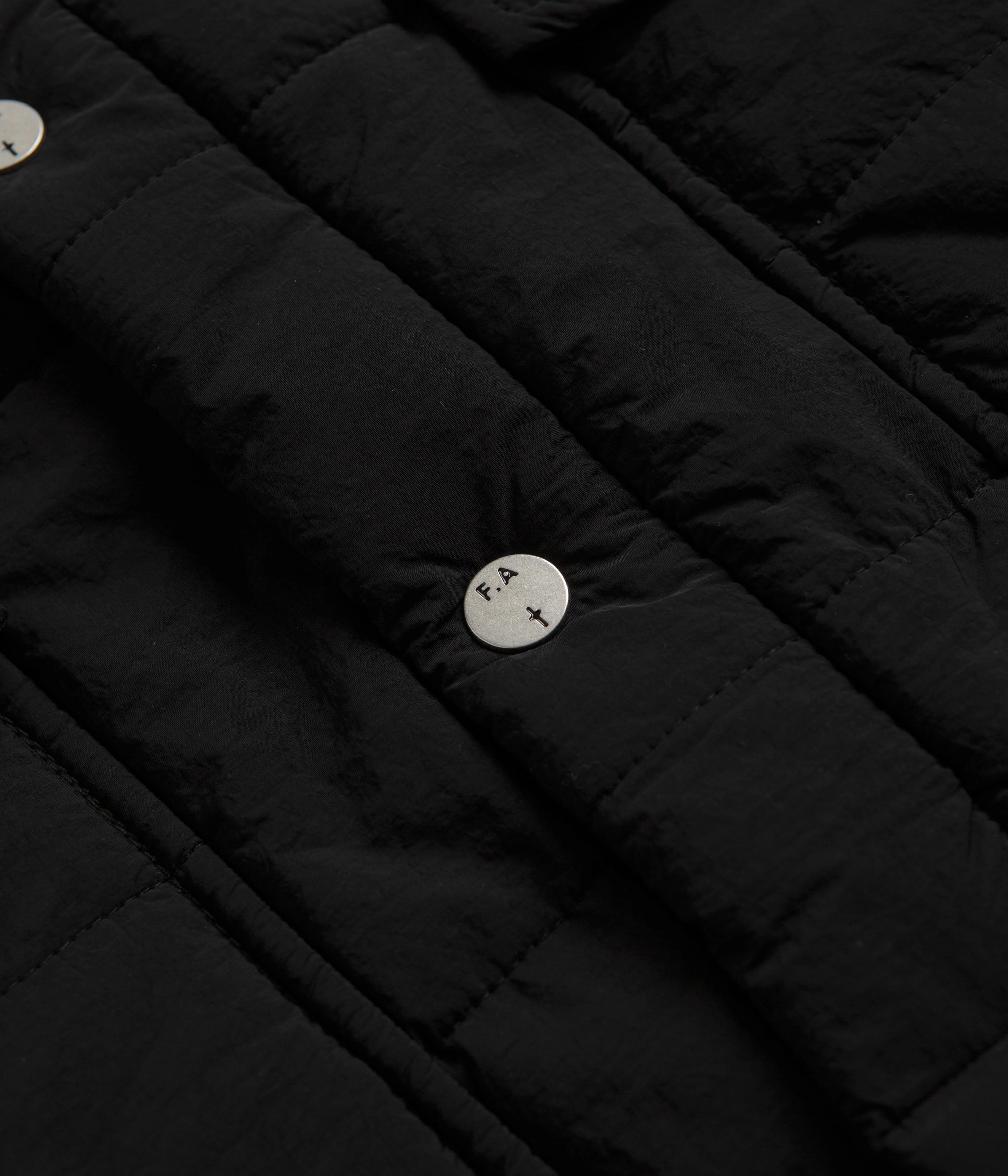 Fucking Awesome Dill Racing Puffer Jacket - Black Improve
