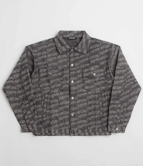 Fucking Awesome Herringbone Work Jacket - Black / Light Grey Booking