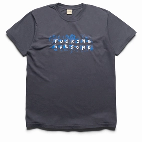 Fucking Awesome Screwball Loco Tee - Pepper bead Printed motif