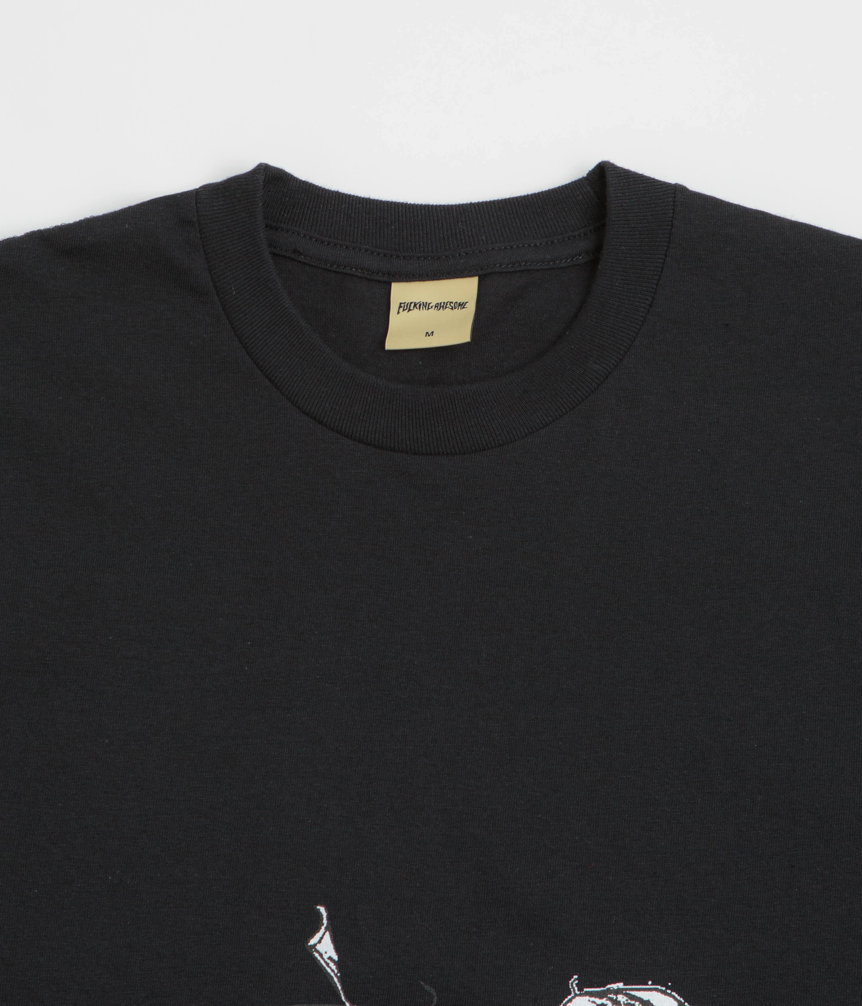 snowboarding event tent event Fucking Awesome Teethface T-Shirt - Black