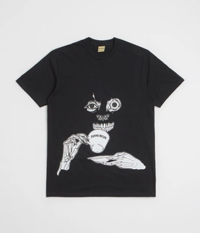 Fucking Awesome Teethface T-Shirt - Black Long Length Workwear