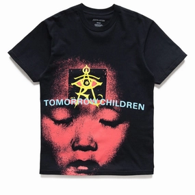 Fucking Awesome Tomorrow Children Test Print Tee - Black theme park Lace