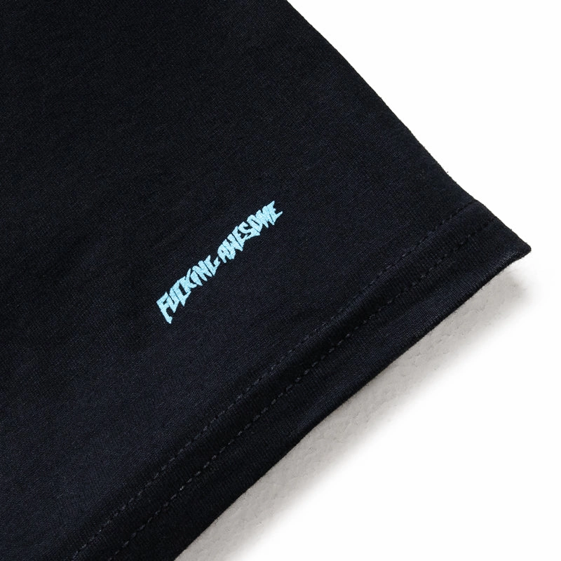 Flats table tennis Fucking Awesome Tomorrow Children Test Print Tee - Black