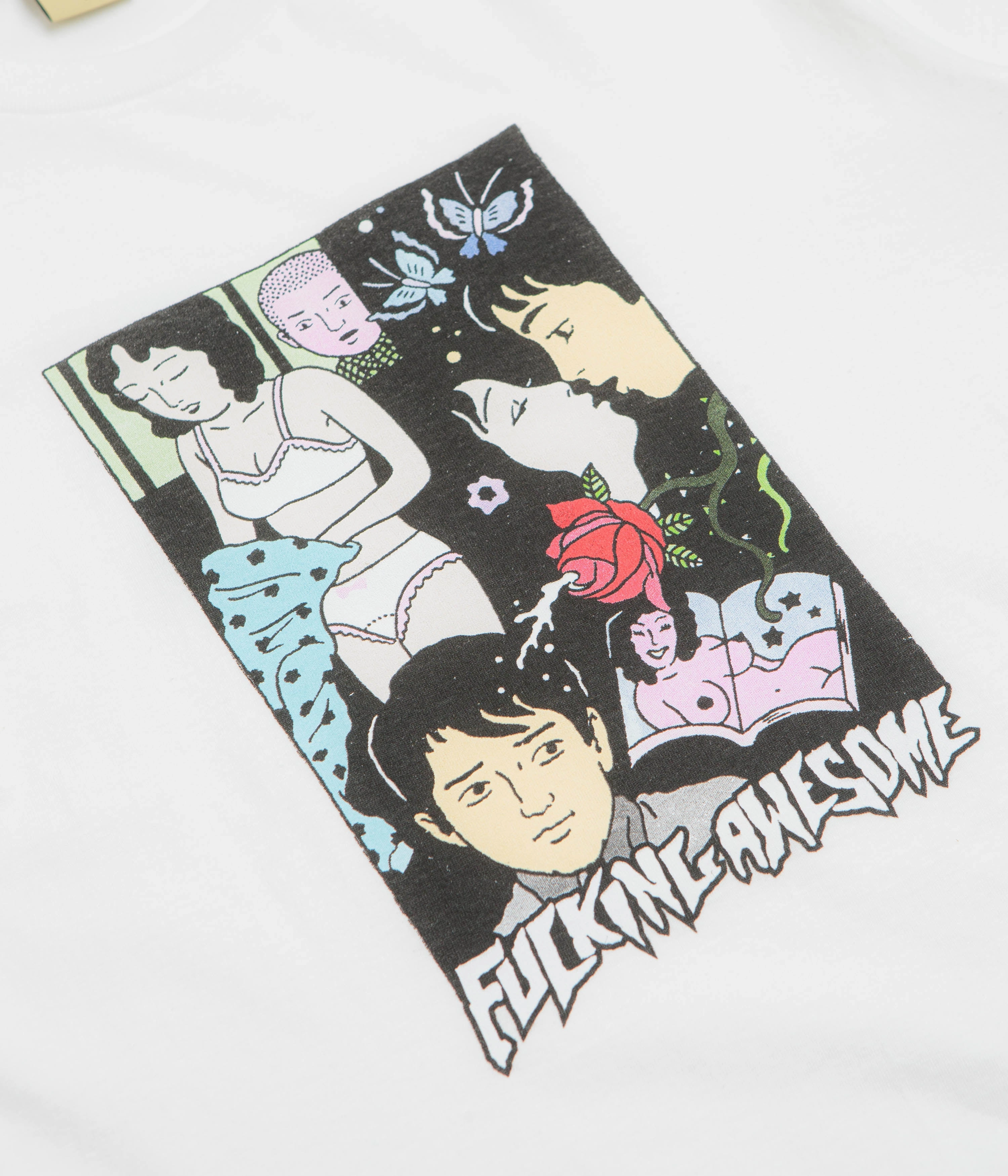 Fucking Awesome Yoyogi Park T-Shirt - White rayon shirt