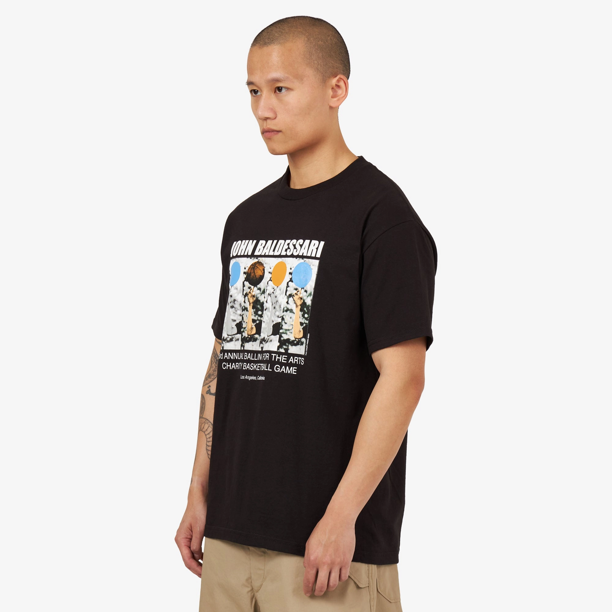 Unisex Full Court Press Baldesarri T-shirt / Black