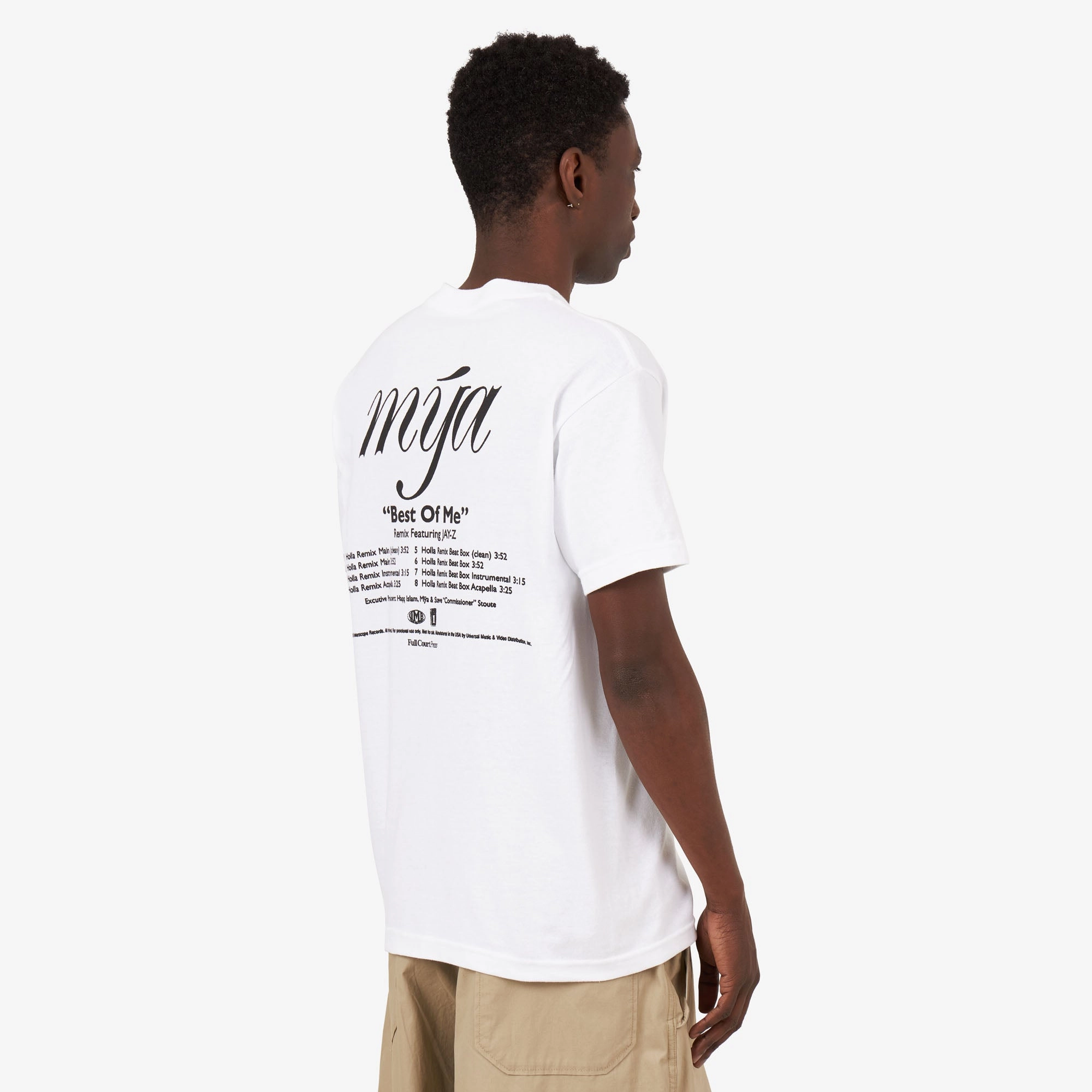 Full Court Press Mya T-shirt / White Outdoor Event
