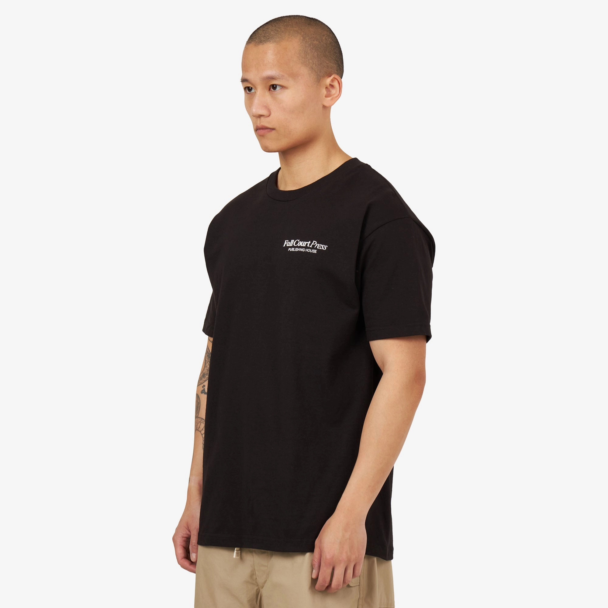 Full Court Press SP24 Logo T-Shirt / Black car event