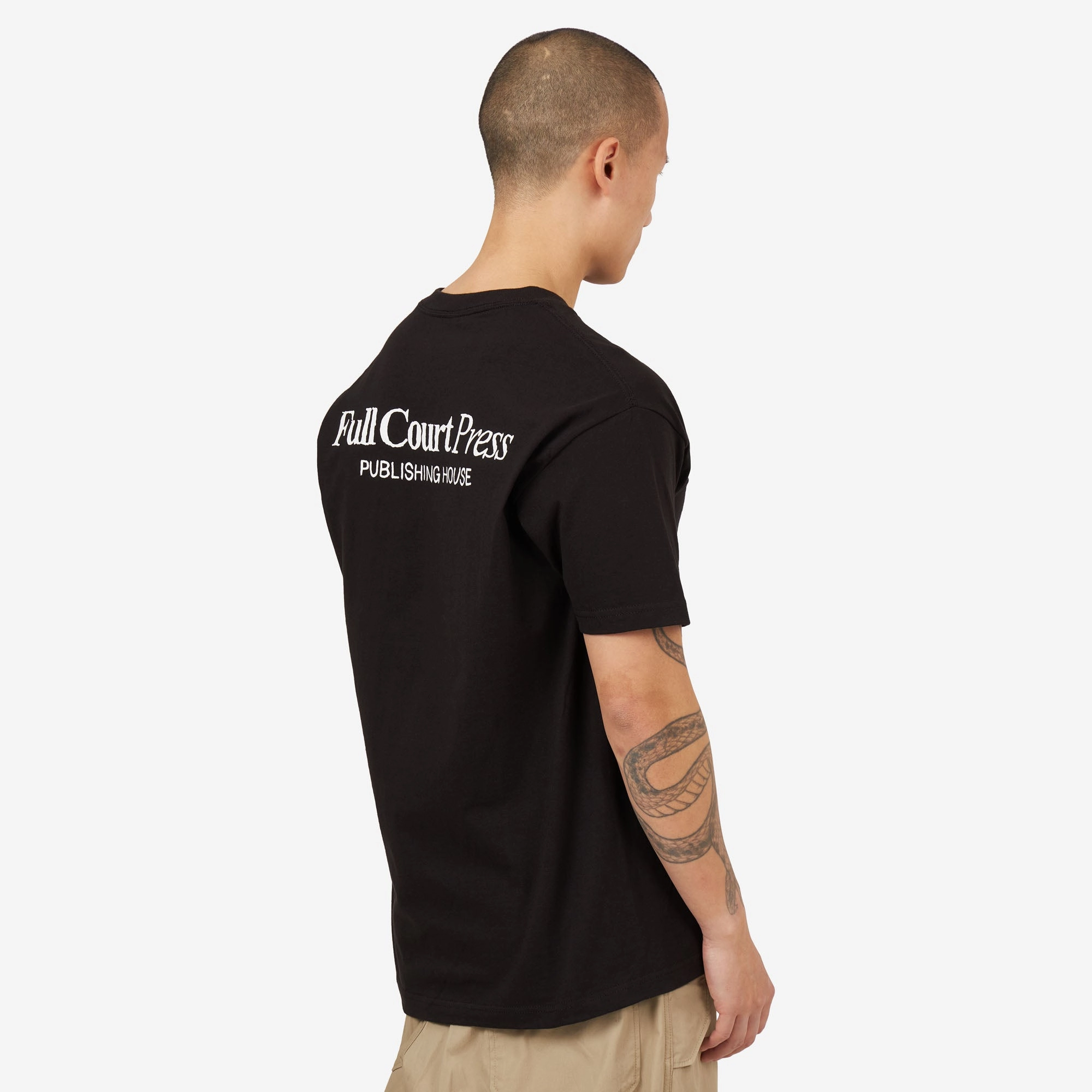 Full Court Press SP24 Logo T-Shirt / Black wedding attire