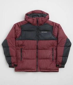 All Season Degree Columbia Pike Lake II Hooded Jacket - Rich Wine / Black