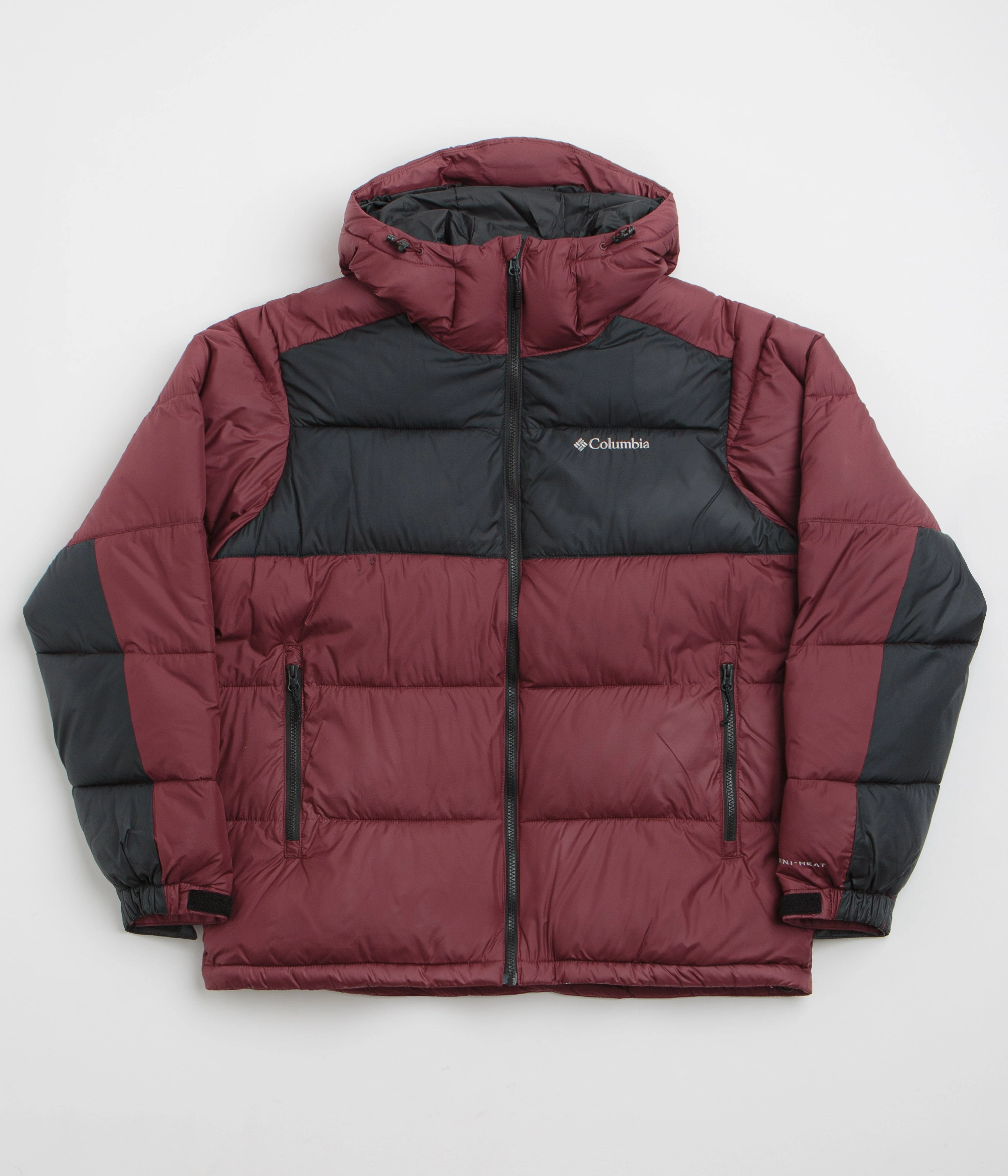 All Season Degree Columbia Pike Lake II Hooded Jacket - Rich Wine / Black