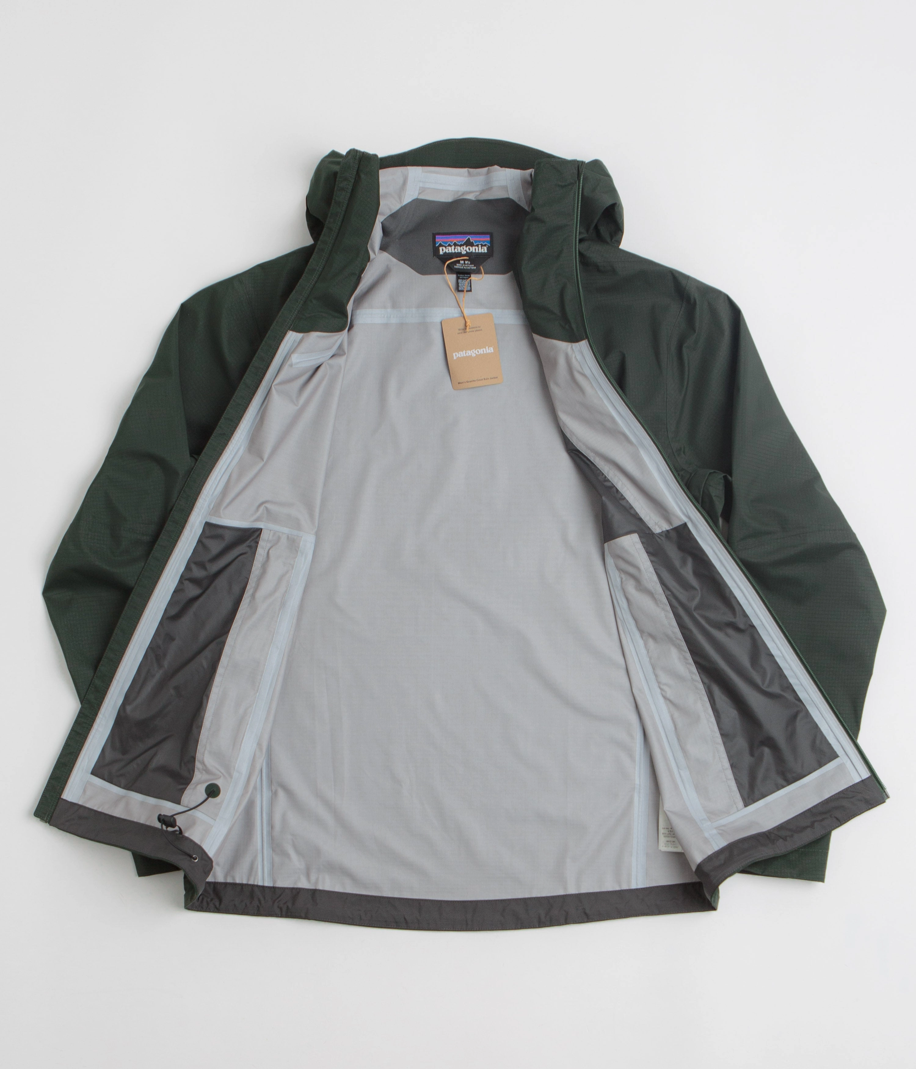 Patagonia Granite Crest Rain Jacket - Old Growth Green suitable for religious ceremonies