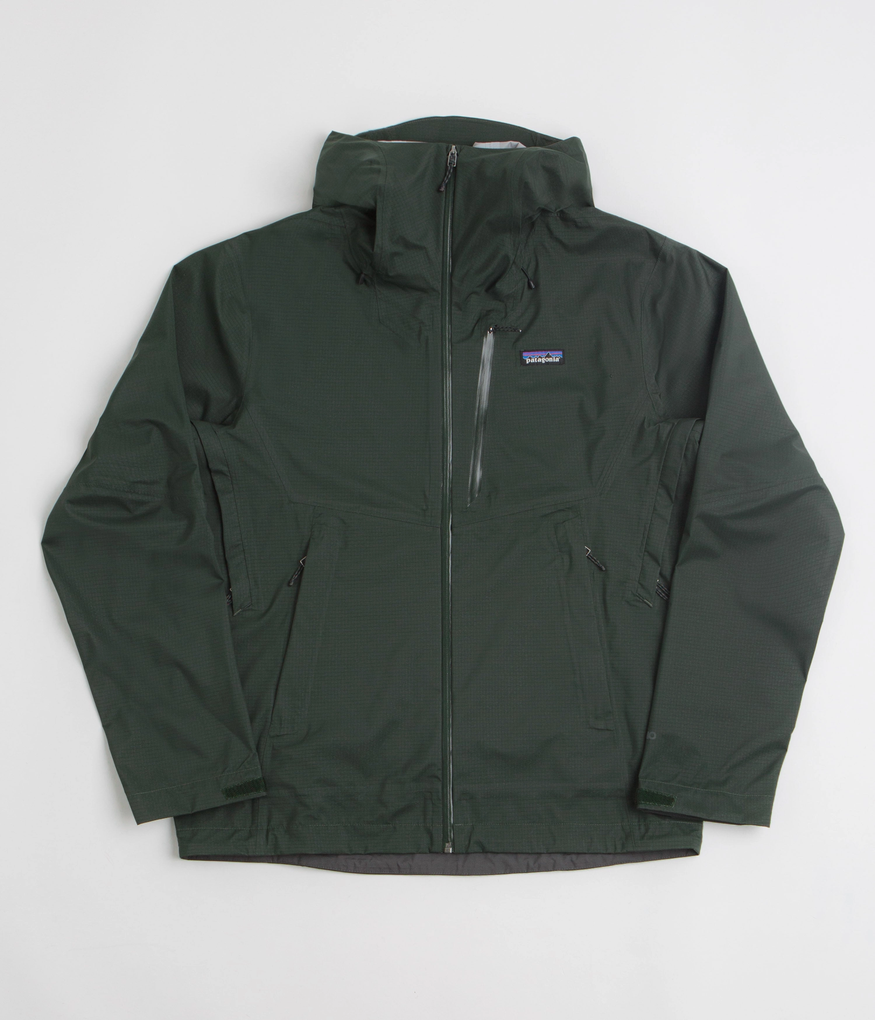 cultural festival Patagonia Granite Crest Rain Jacket - Old Growth Green
