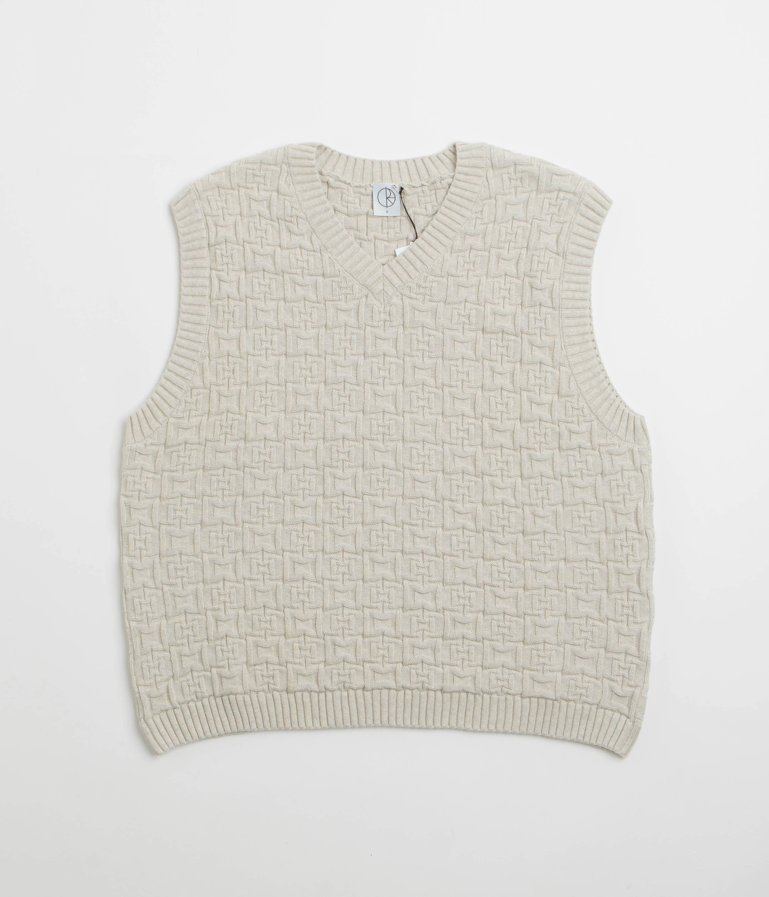 Polar Alex Vest - Heather Beige Grey ski holiday