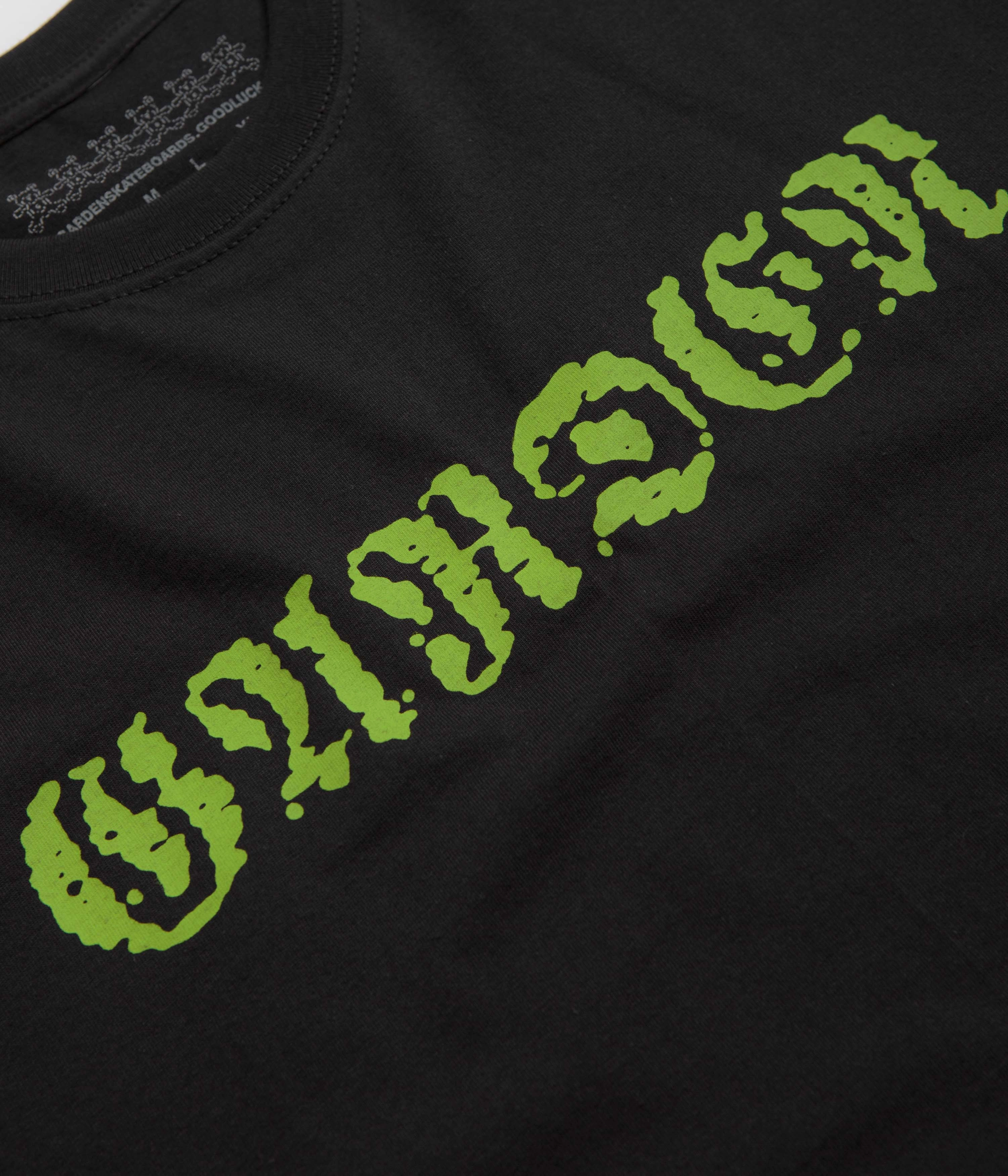 Airflow Enhanced Back Panel hiking venue Garden Mirage T-Shirt - Black / Green