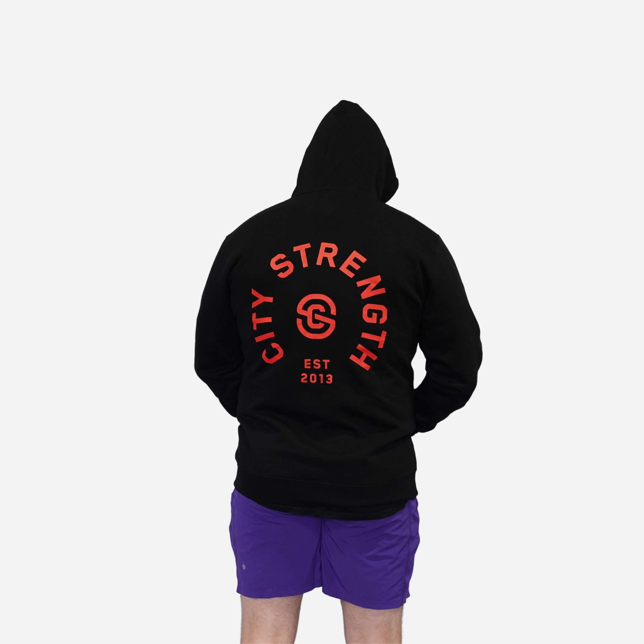 City Strength Logo Hoodie Easy Wear