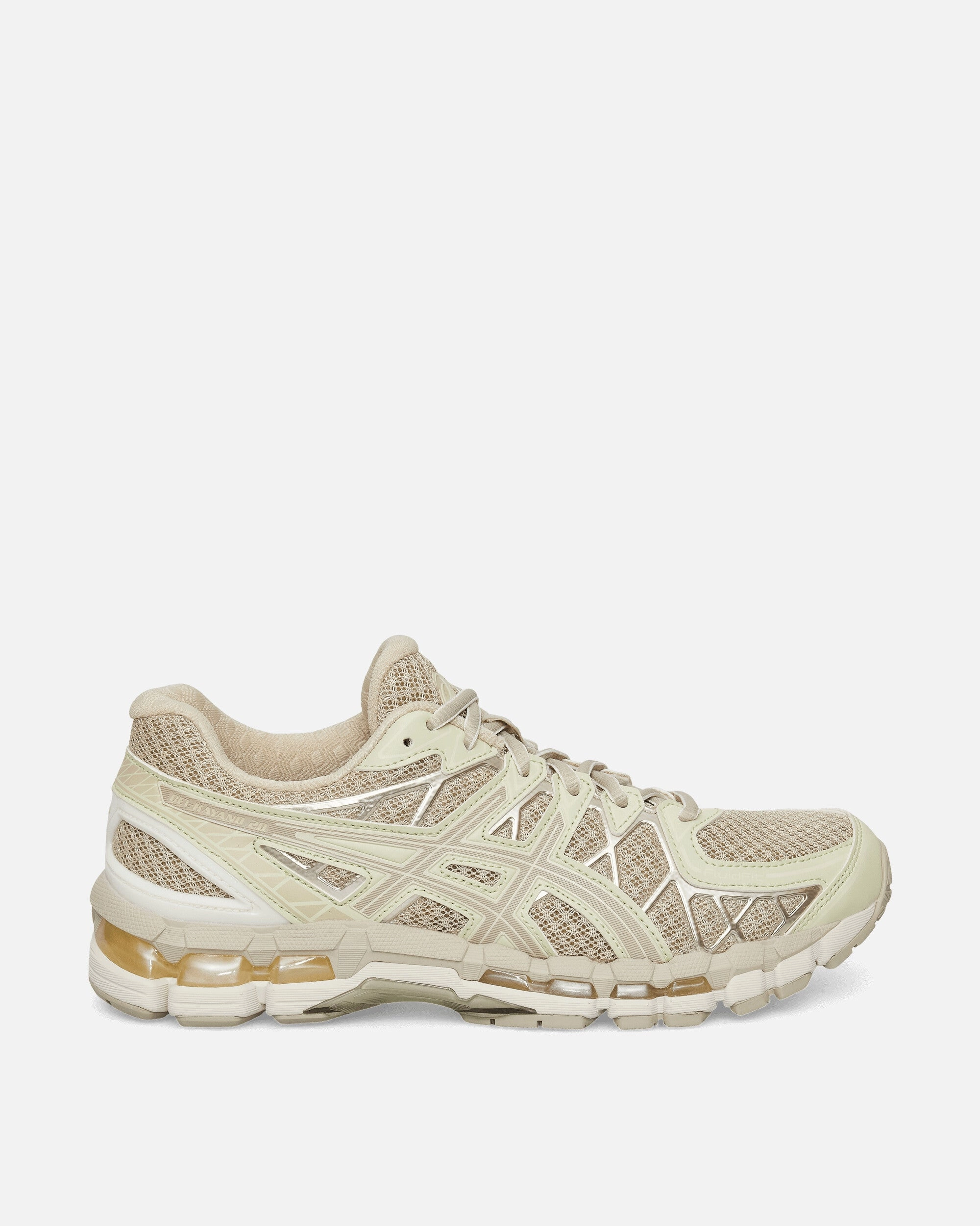 GEL-Kayano 20 Sneakers Fossil / Cream Arch contour Eco Friendly Dye Process