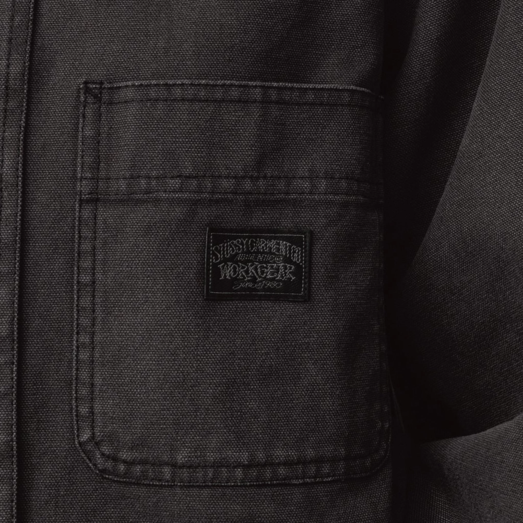 Double Needle Hemming HEAVY WASHED CANVAS SHIRT