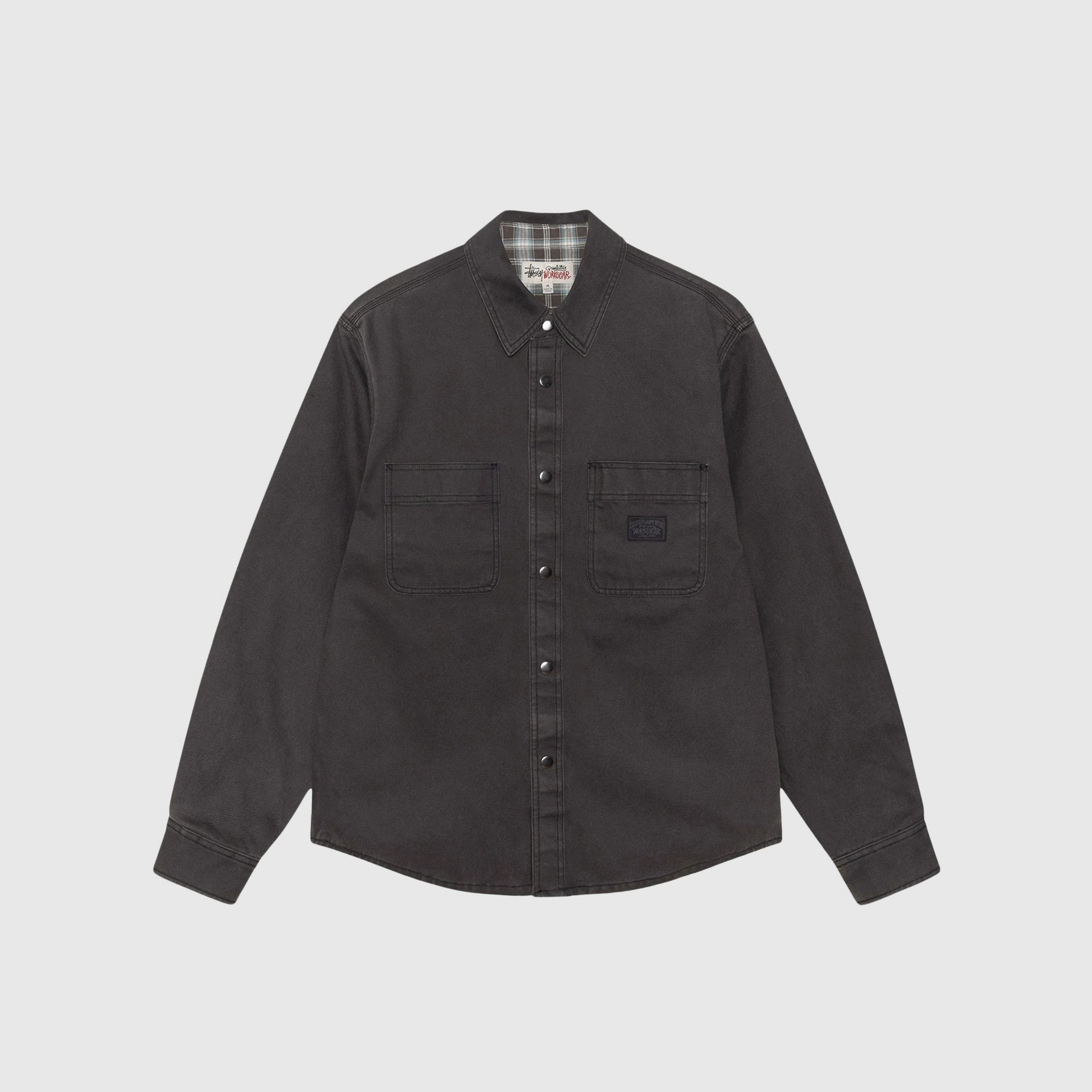 HEAVY WASHED CANVAS SHIRT Designer Touch