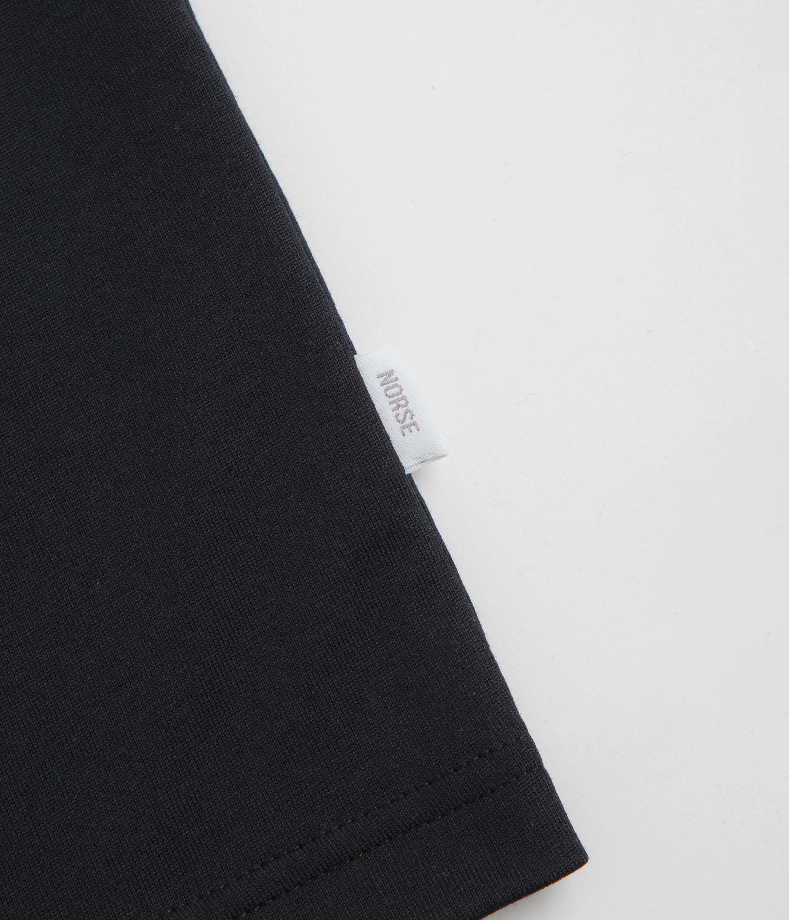 Norse Projects Standard T-Shirt - Dark Navy daytime event Striped