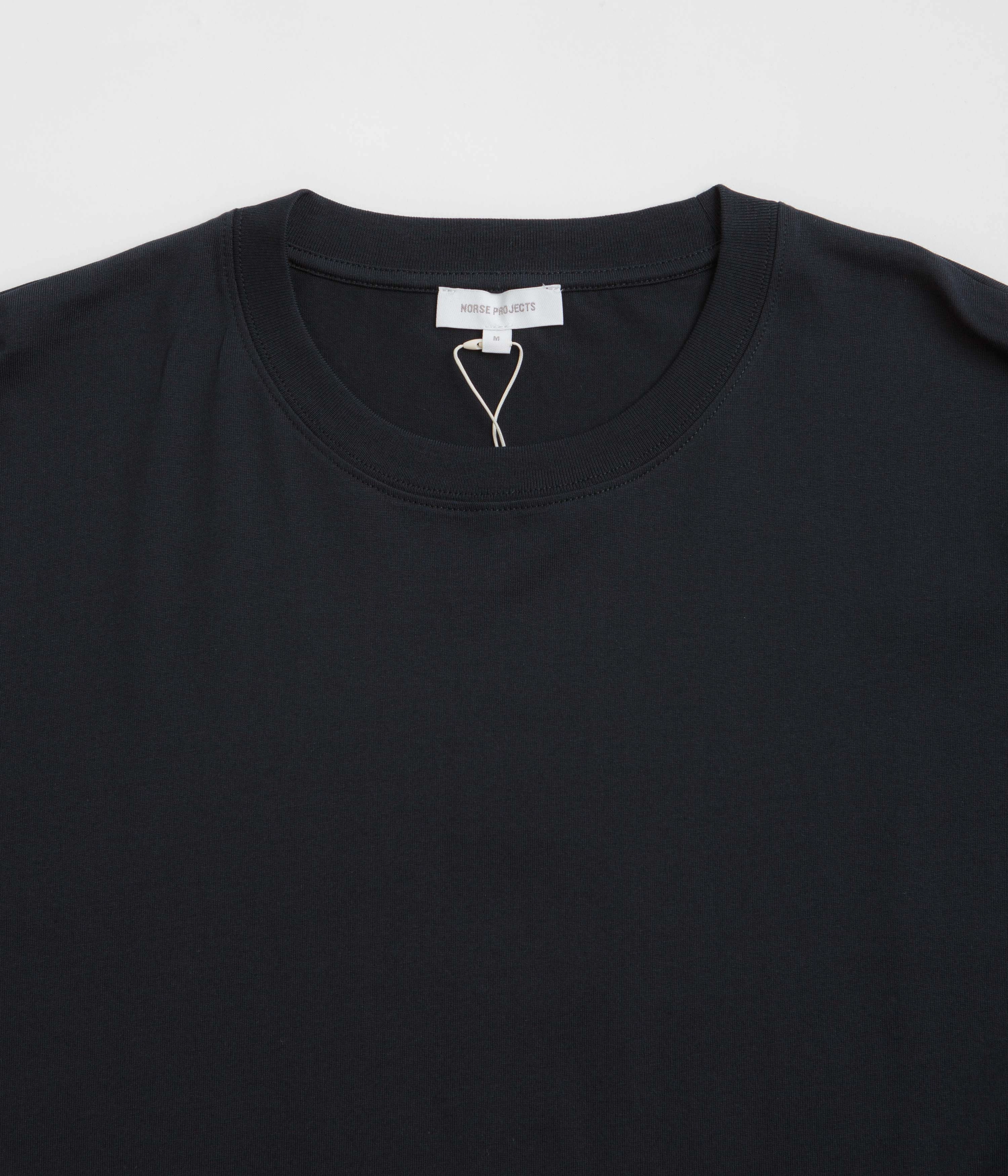 Norse Projects Standard T-Shirt - Dark Navy Cloudy day water park event
