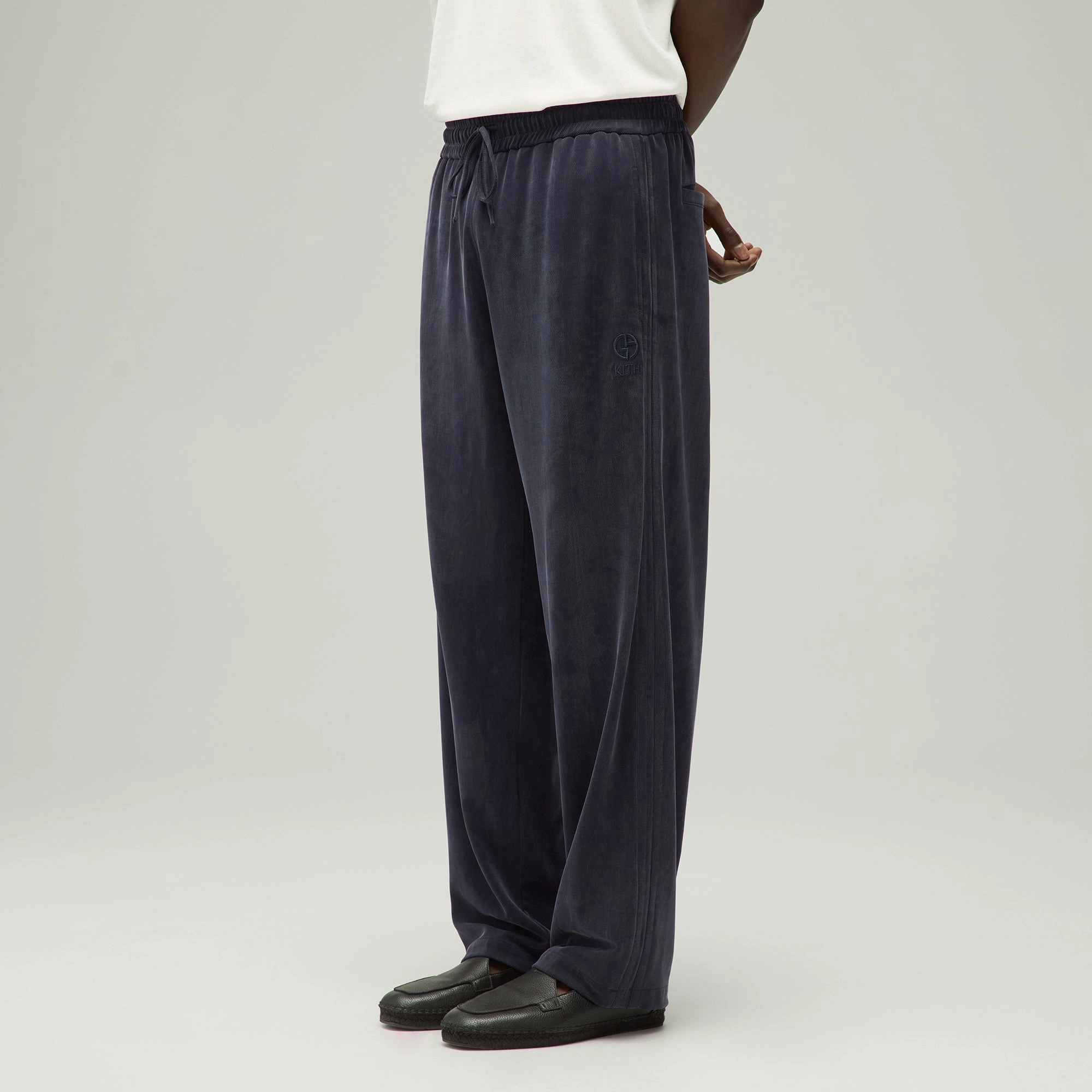 Giorgio Armani & Kith Grayson Track Pant - Nocturnal Anti Pilling Surface Flexible Activewear