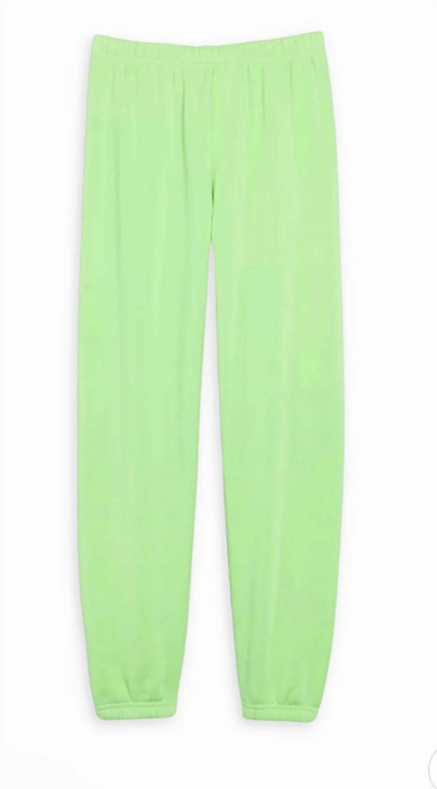Hip Friendly Pockets Girl's Dylan Pants In Bright Avocado