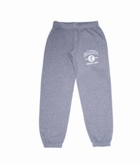 Training Comfort Girl's Puff Varsity Sweatpants In Grey