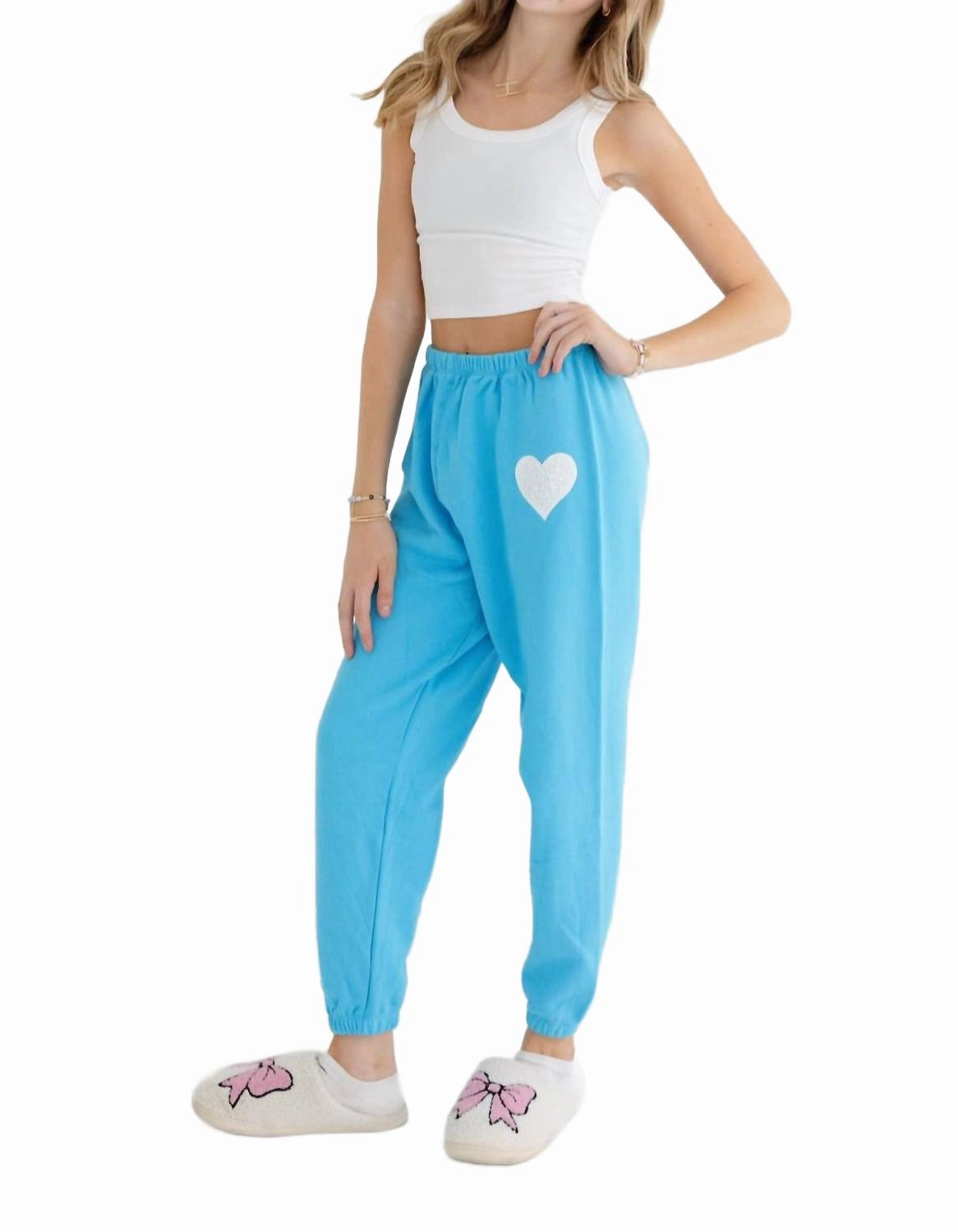 Girl's Shane Pant In Pool Blue Full Flex