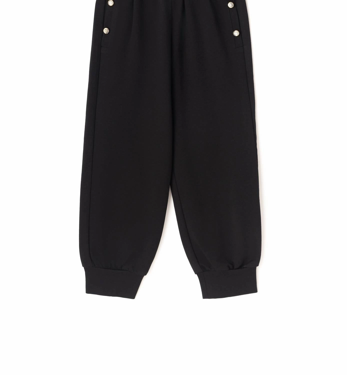 Girls High-Rise Jogger In Black Weather Flex