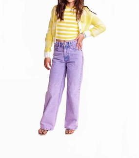 Eco Friendly Dye Process Simple and Cozy Girls Zina Pants In Pink
