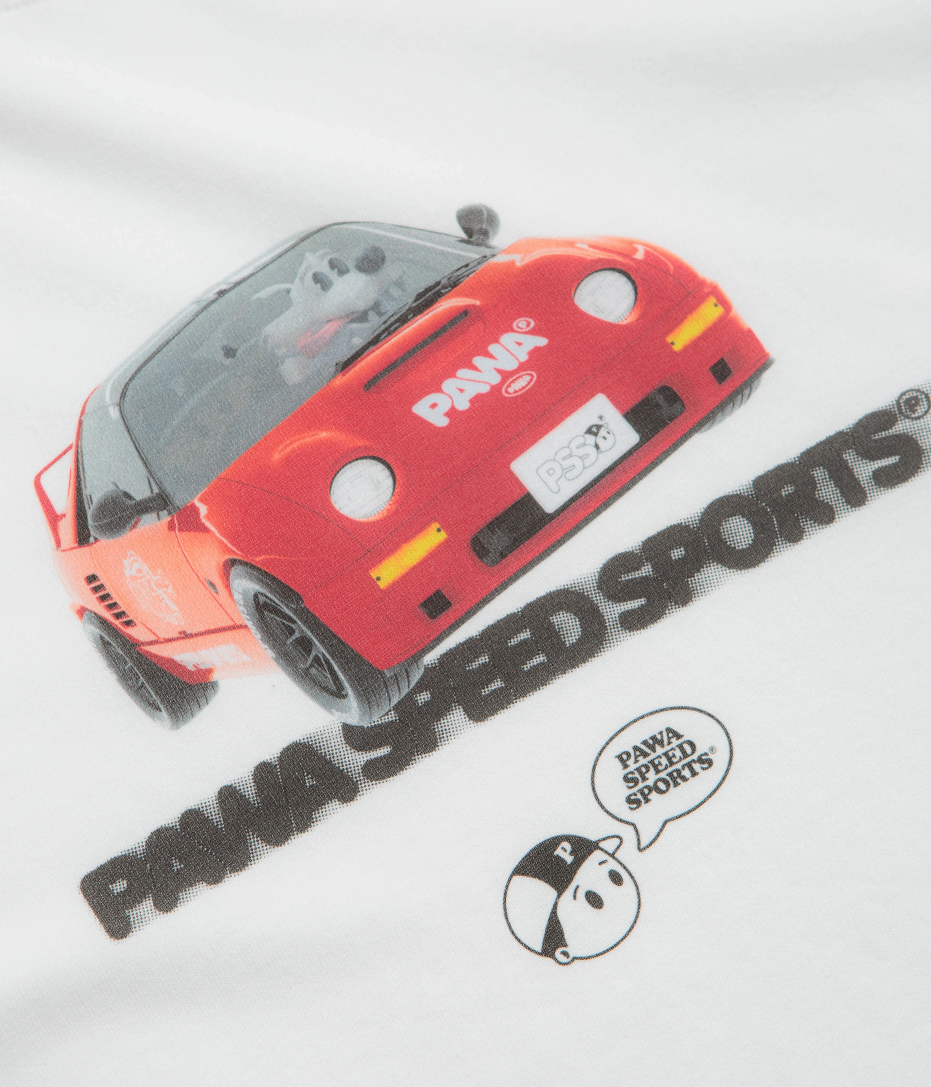Pastel Shade ballroom venue Pawa Speed Sports AZ1 Mission T-Shirt - White