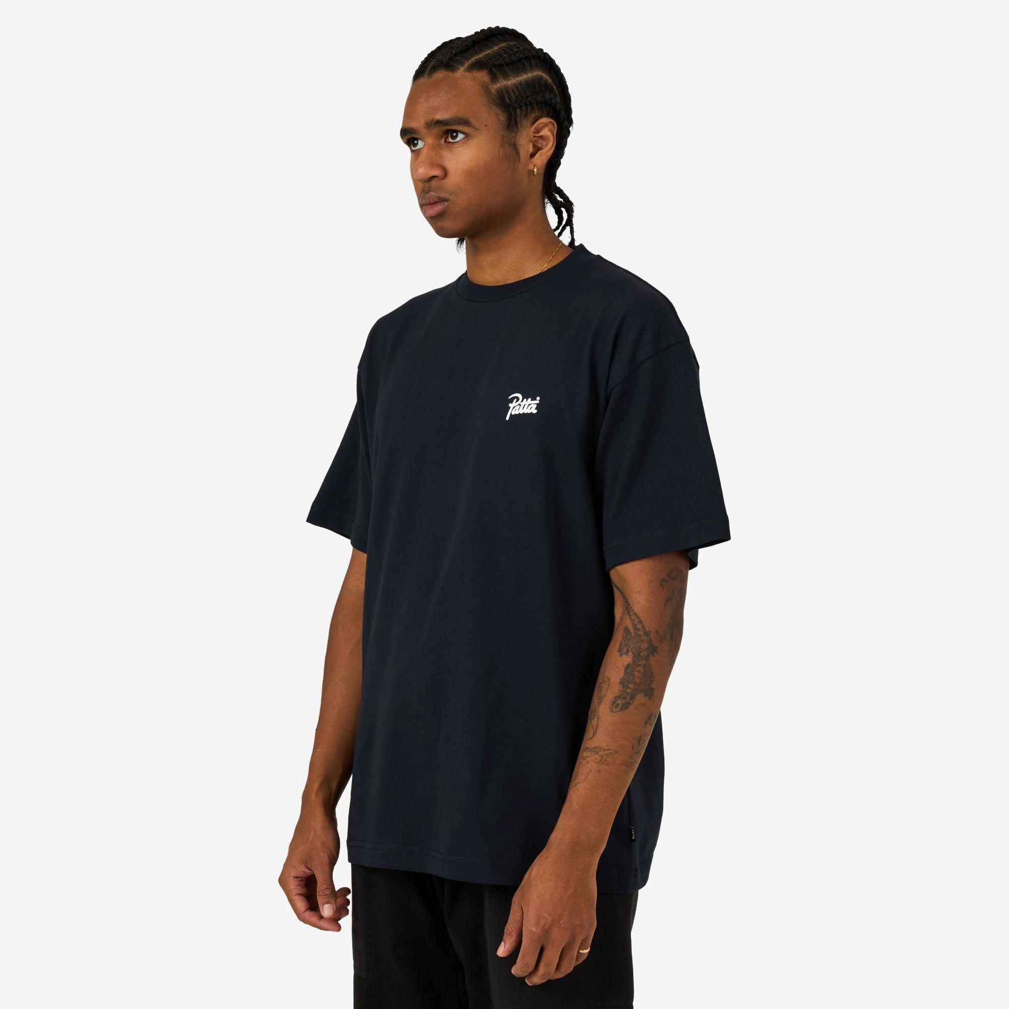 dark colors Printed motif Patta Lighters T-Shirt Parisian Night