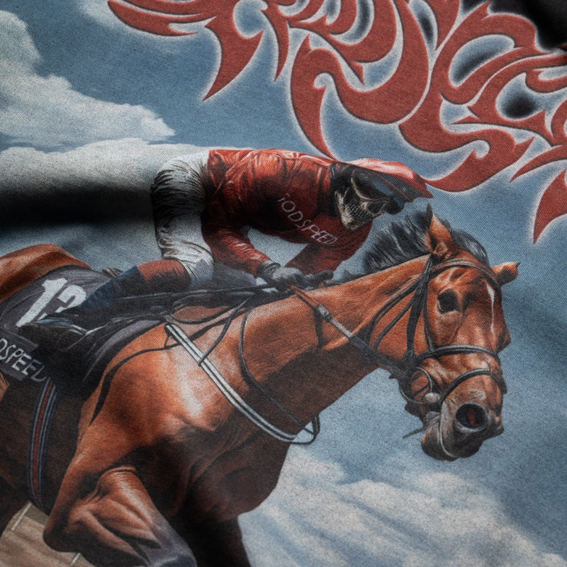 Godspeed New York Thoroughbred L/S Tee - Black Wash Multi Directional Stretch Trendiness