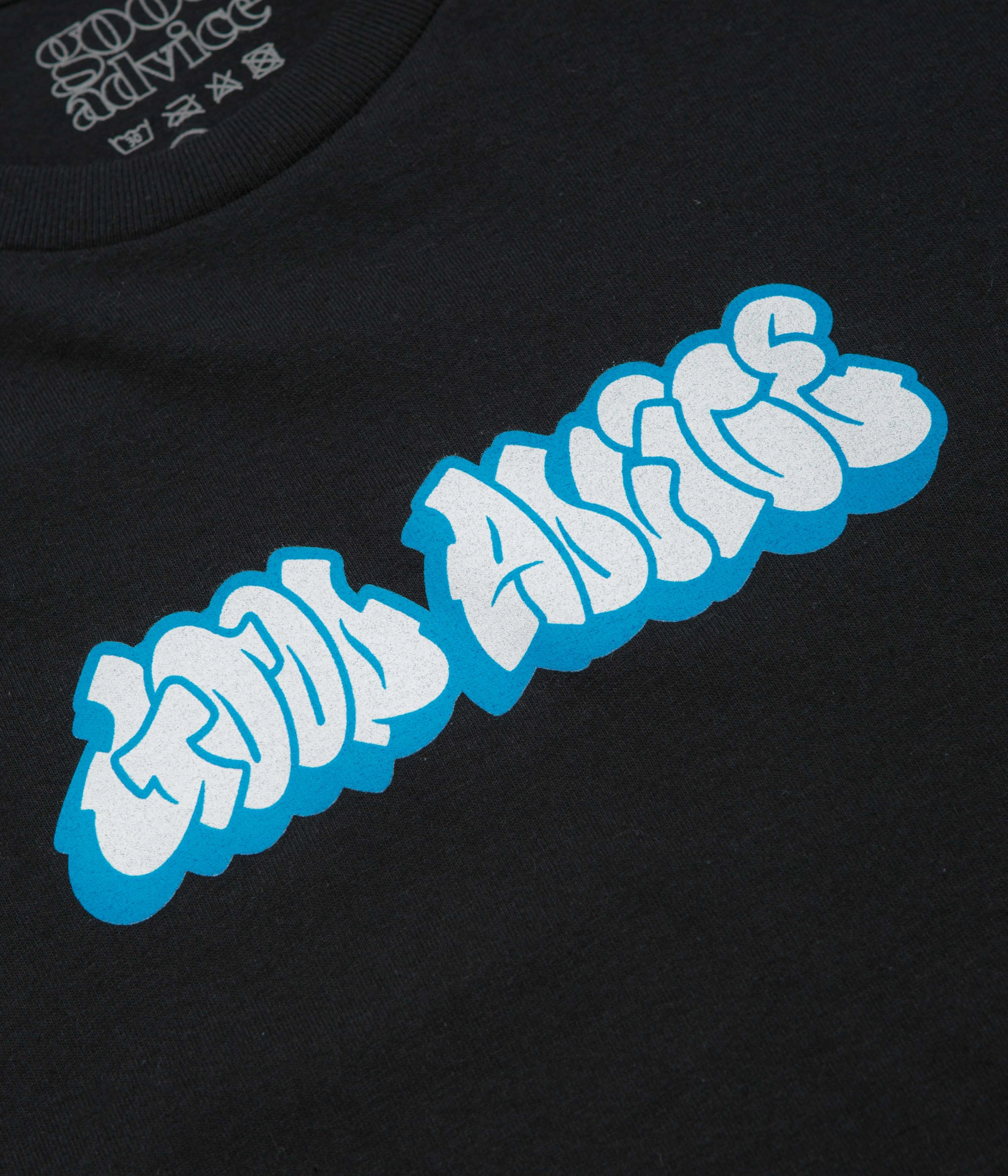 Good Advice 90s T-Shirt - Black Cold Climate