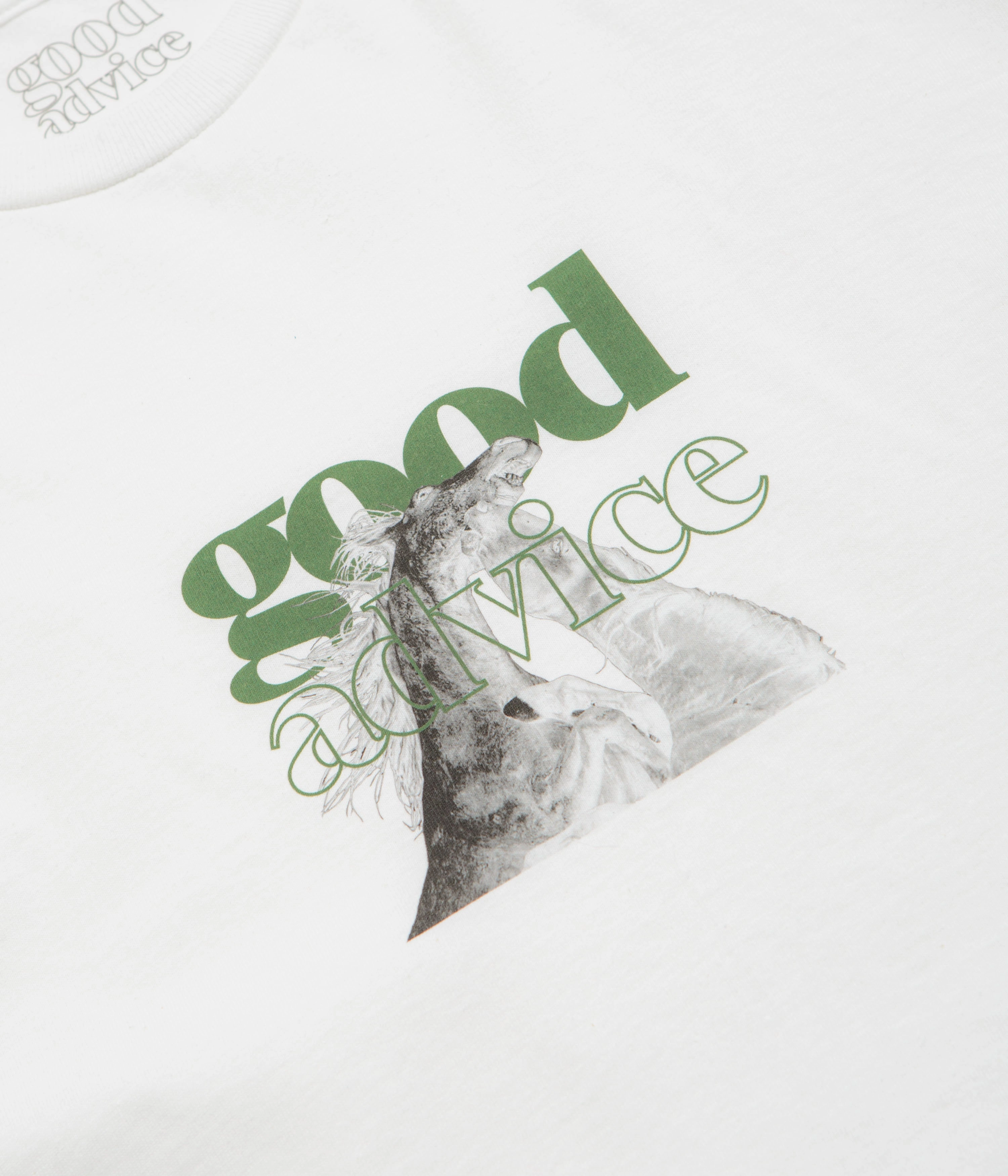 Good Advice Kelpies T-Shirt - White Wedges