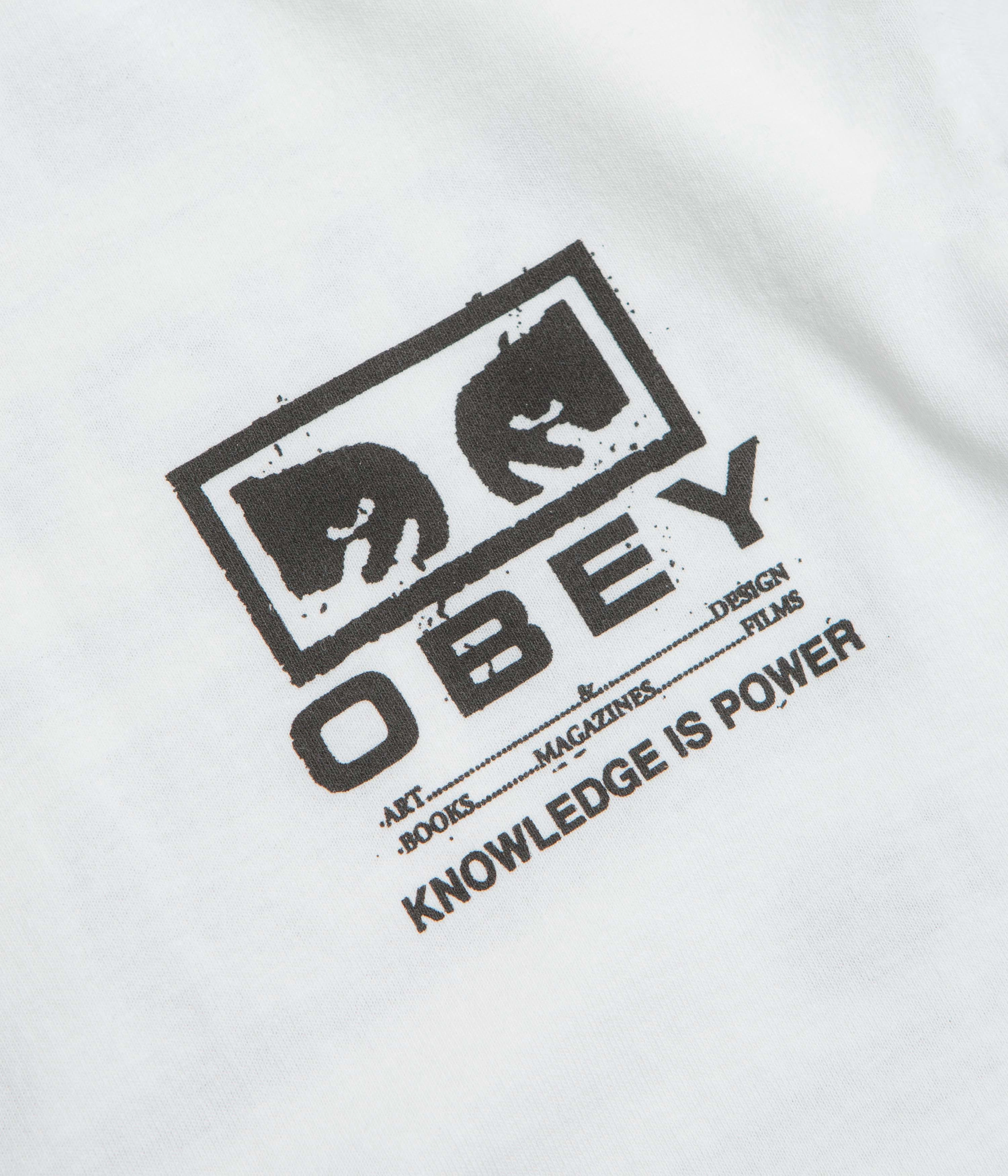 pool event indoor activity Obey Permission T-Shirt - White