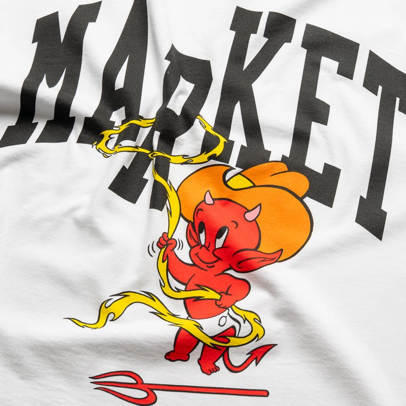 Market x Hot Stuff Cowboy Arc Tee - White student