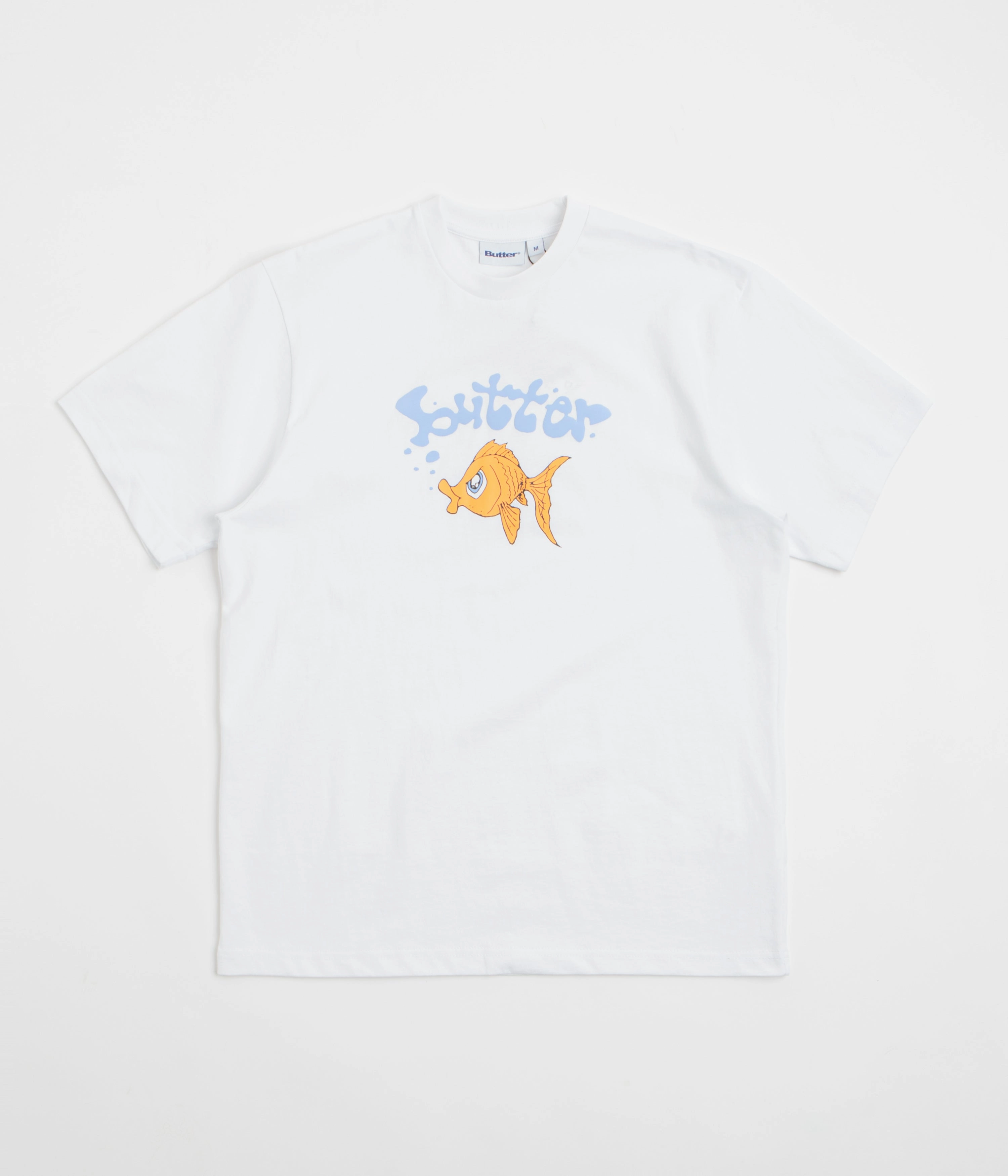 Butter Goods Goldfish T-Shirt - White picnic event