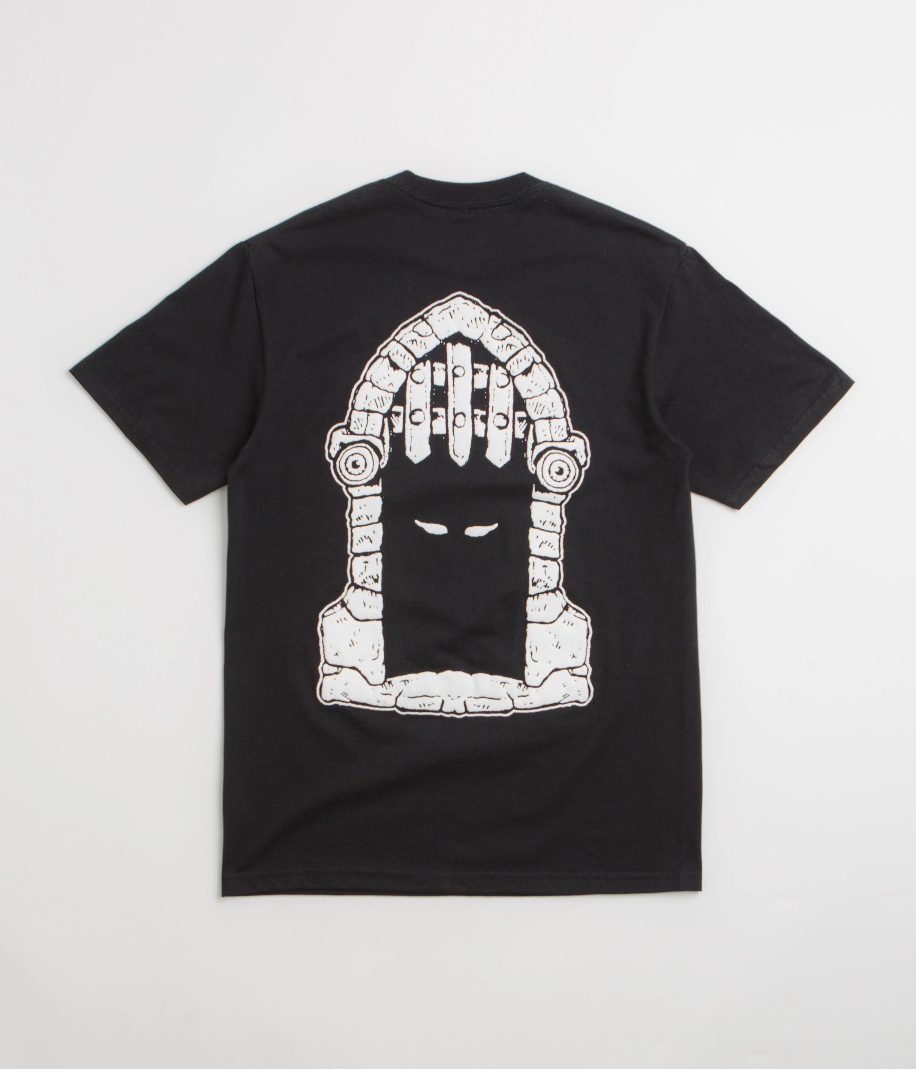 Indoor Dungeon Portcullis T-Shirt - Black / White