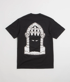 Indoor Dungeon Portcullis T-Shirt - Black / White