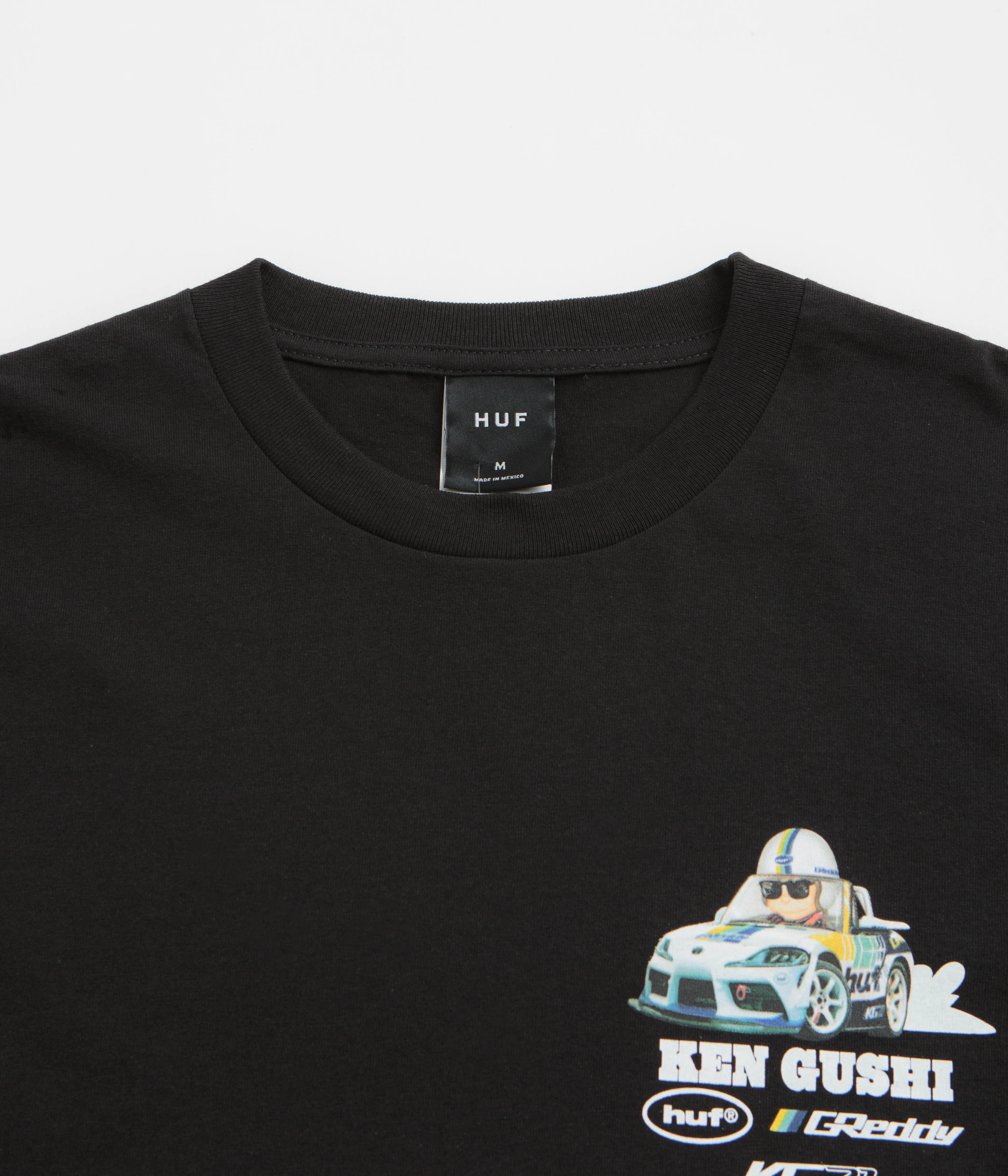 HUF x GReddy Gushi T-Shirt - Black Tapered