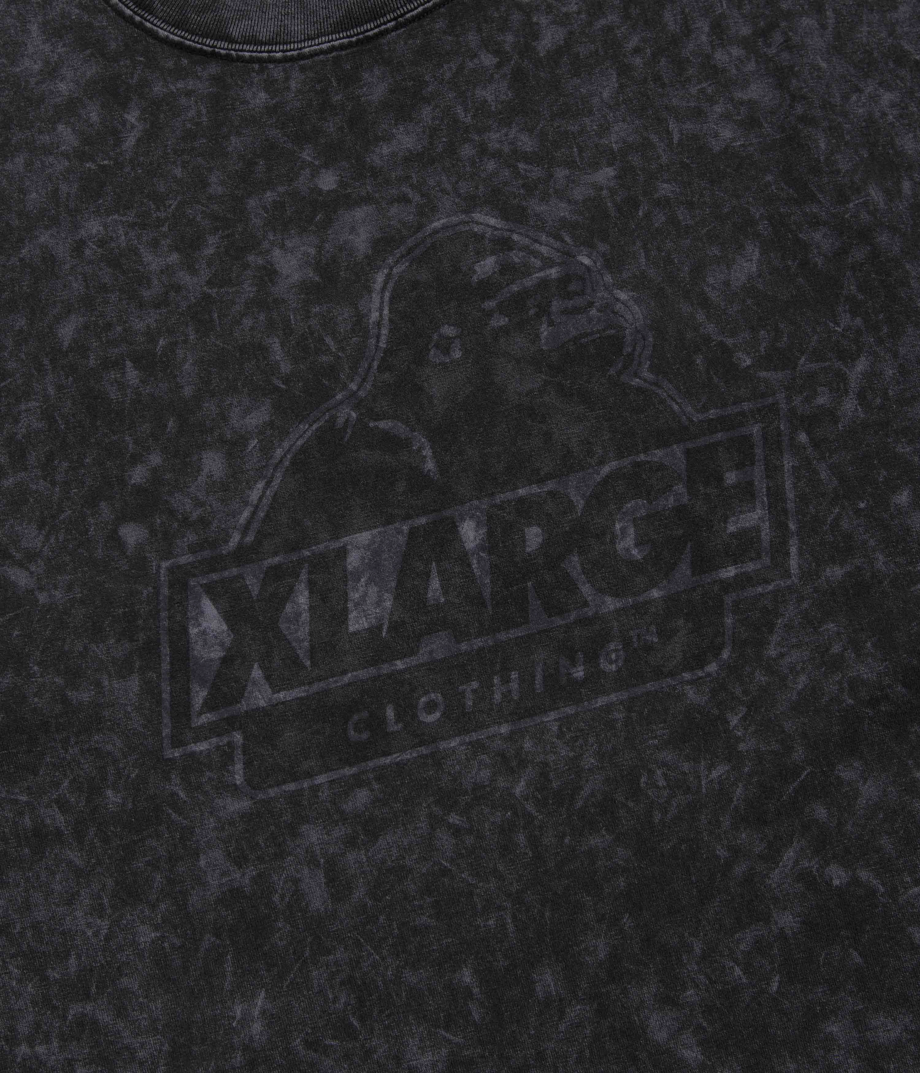 XLarge Slanted OG Long Sleeve T-Shirt - Black Chemical Wash Spa day off-peak season