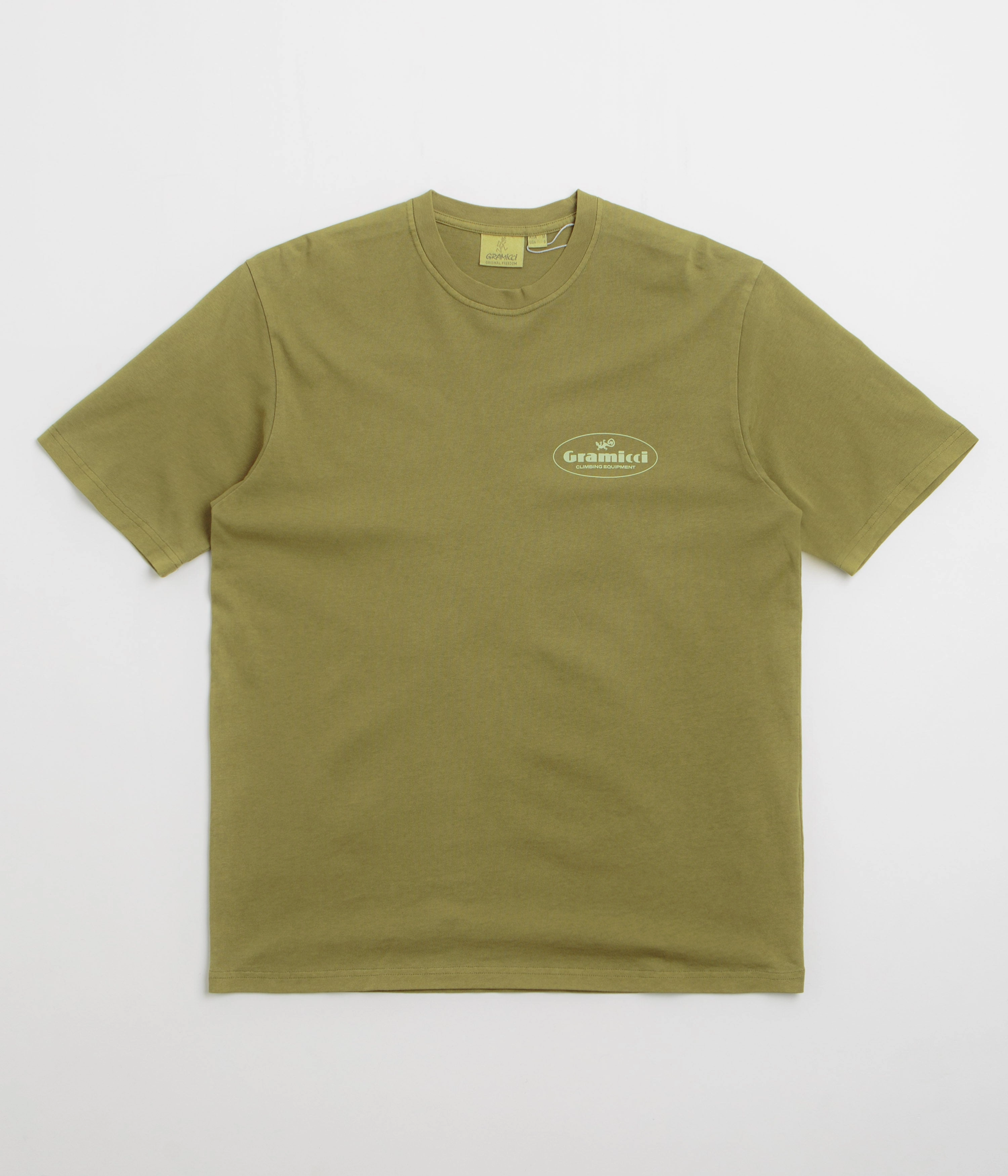 park Gramicci Climbing Equipment T-Shirt - Pistachio Pigment