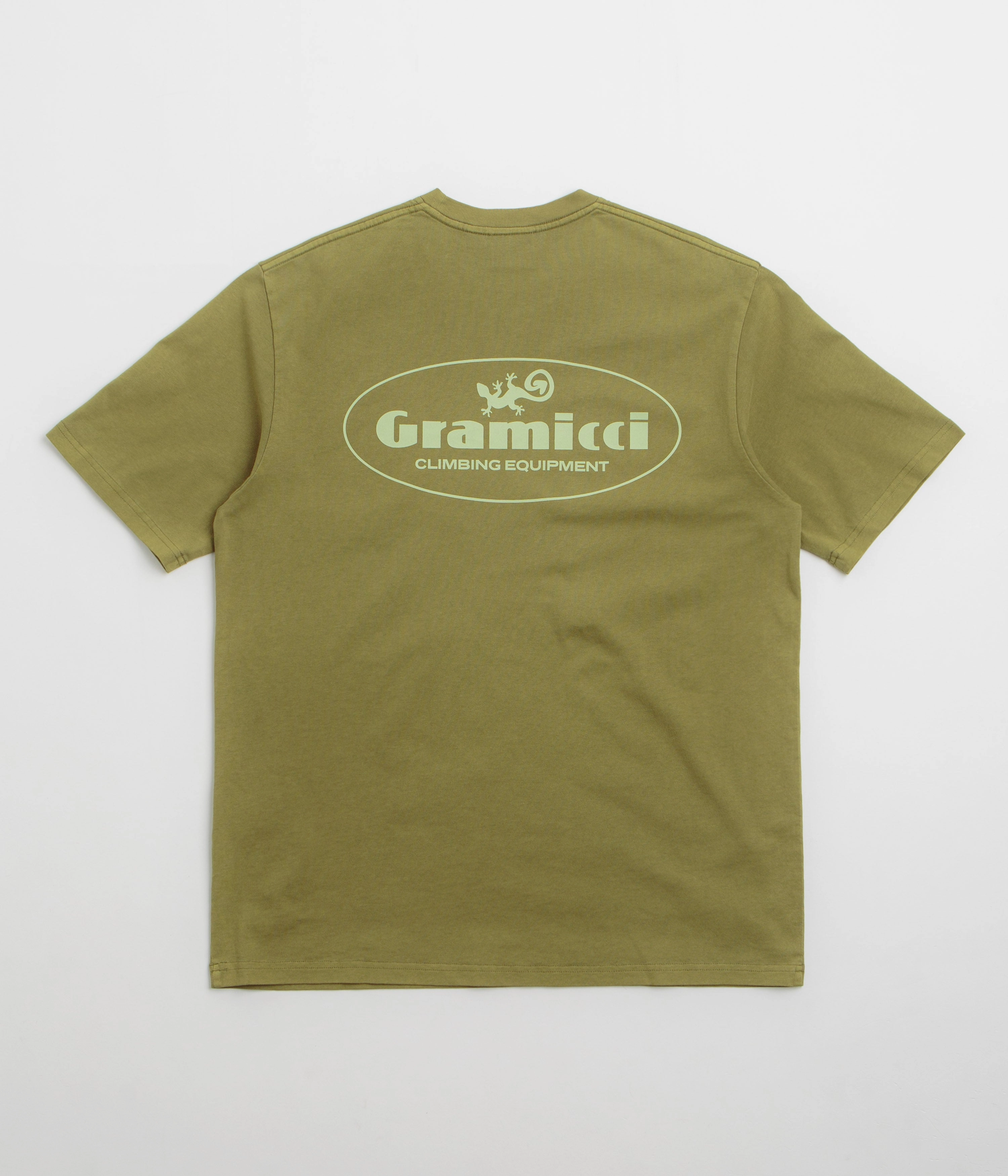 Bridesmaid outfit Gramicci Climbing Equipment T-Shirt - Pistachio Pigment