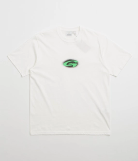 Gramicci G-Blur T-Shirt - White / Green Elderly Comfort nighttime venue