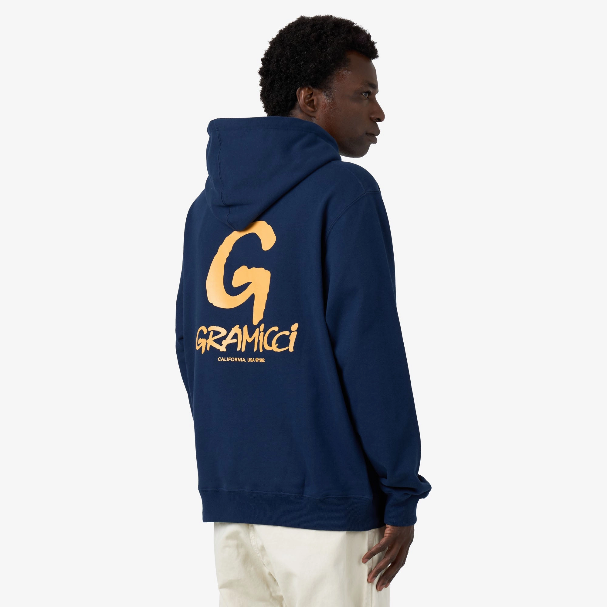 Relaxed Street product budget friendly choice Gramicci G-Logo Pullover Hoodie / Navy
